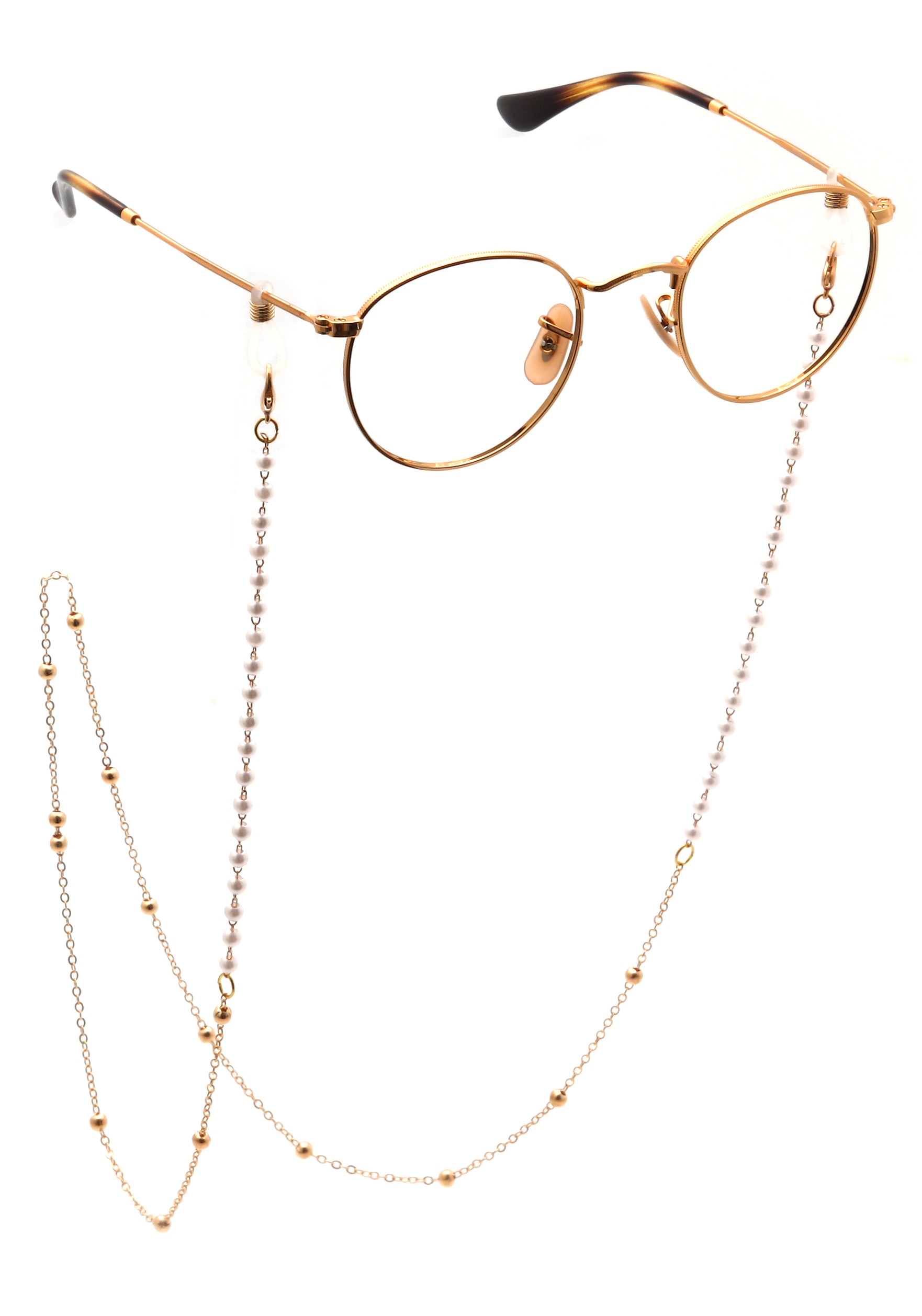 Firetti Brillenkette »feminin, elegant«, mit Acrylperlen