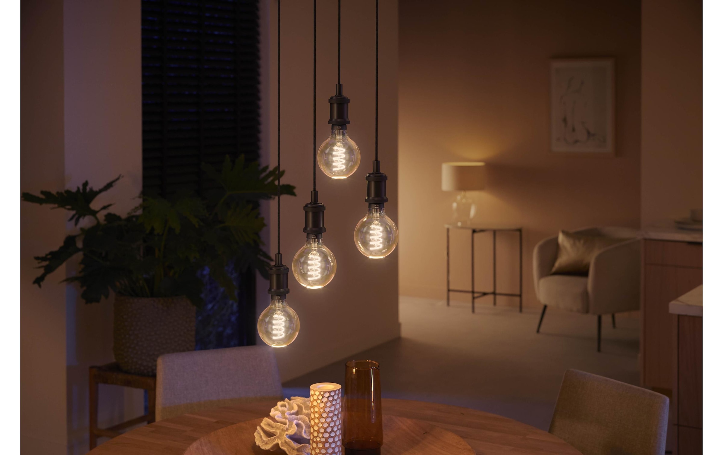 Philips Hue Spezialleuchtmittel »White Ambian«, E27, Neutralweiss-Tageslichtweiss-Kaltweiss-Warmweiss