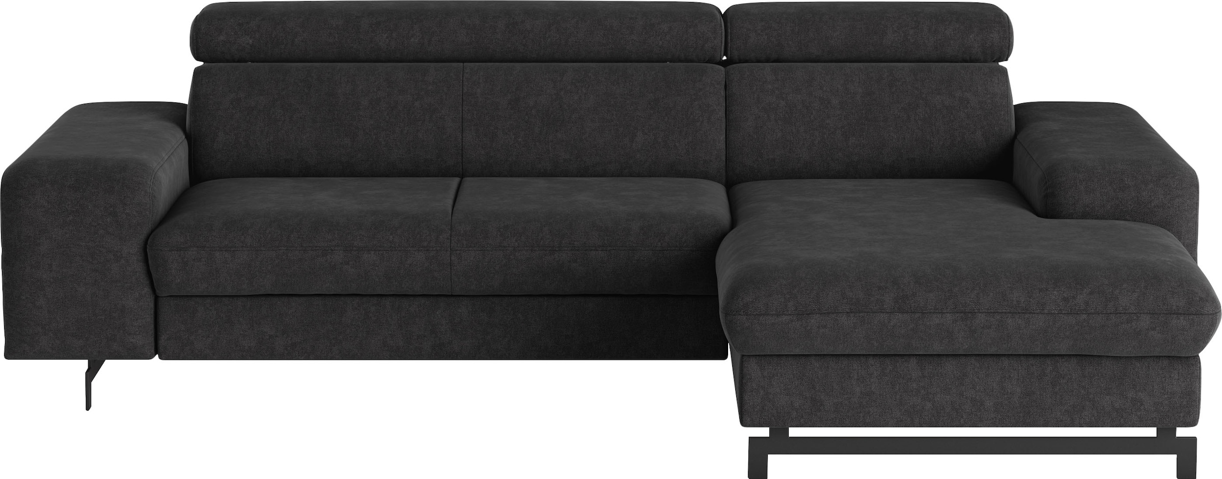COTTA Ecksofa »Emma L-Form«, mit Kopfteilverstellung, wahlweise mit Bettfunktion & Bettkasten