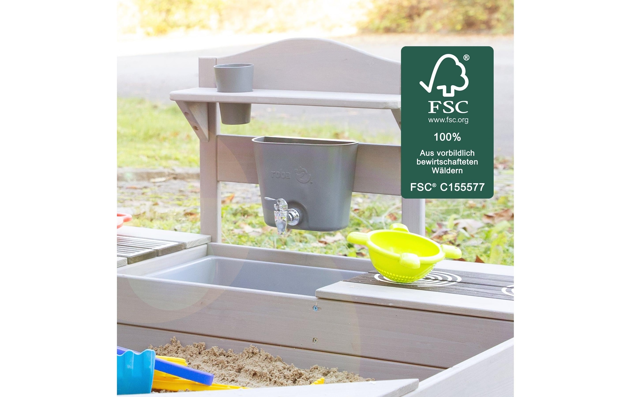 roba® Outdoor-Spielküche »BBQ Grau«