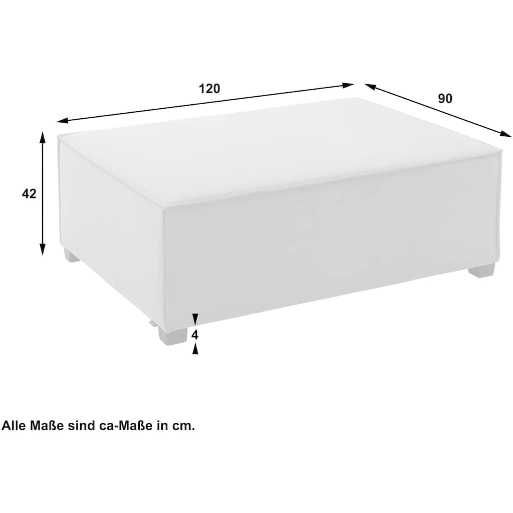Max Winzer® Sofaelement »MOVE«, Einzelelement 120/90/42 cm, individuell kombinierbar