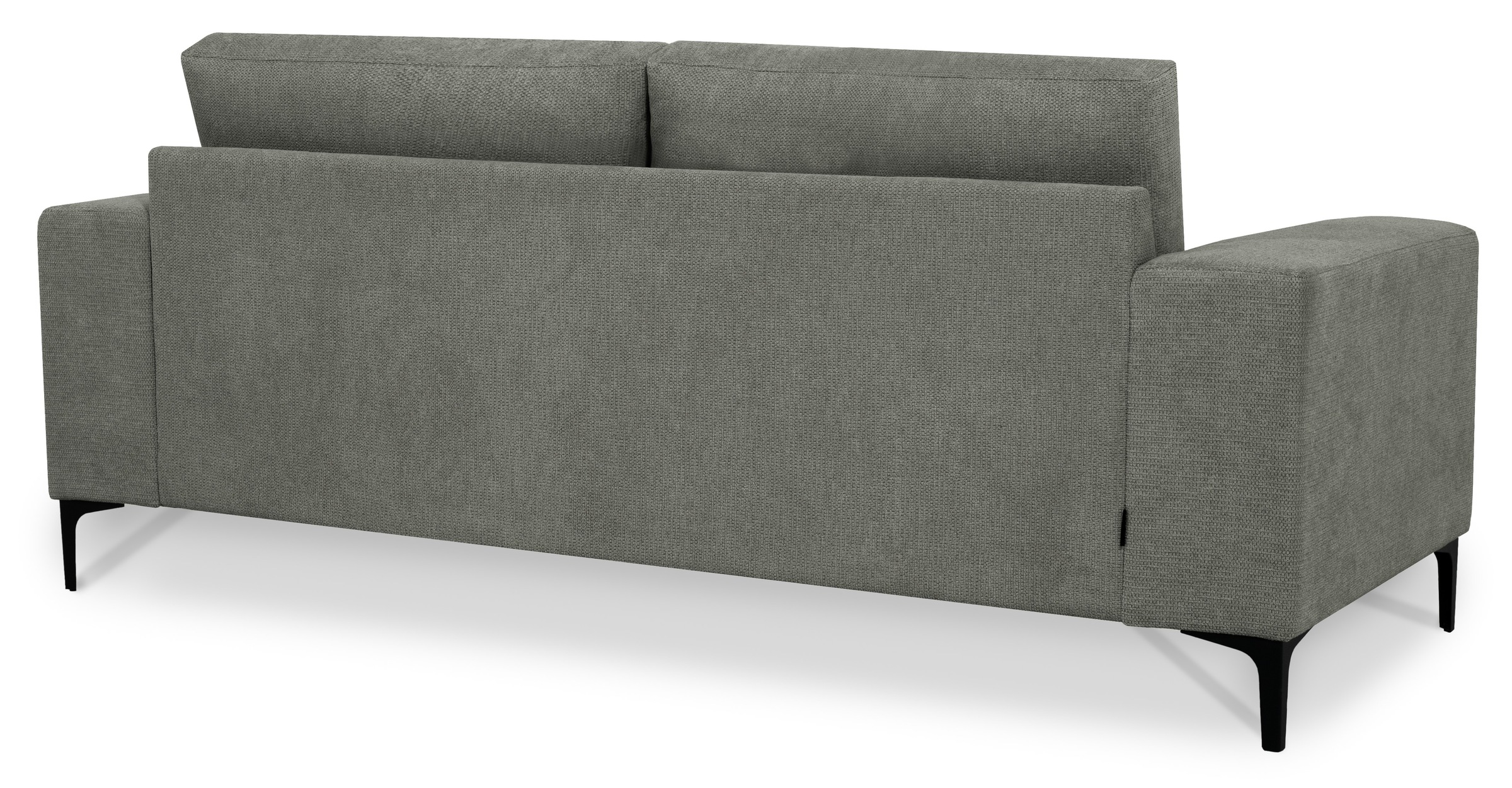 Places of Style 2-Sitzer »Xander«, Breite 164 cm, Webstoff, Soft-Touch Chenille, schwarze Metallfüsse