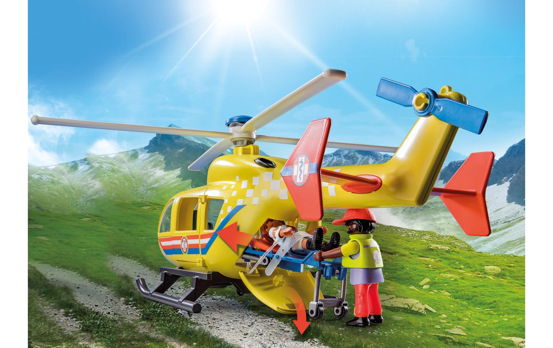 Playmobil® Spielbausteine »City Life Rettungshelikopter 71203«, (48 St.)