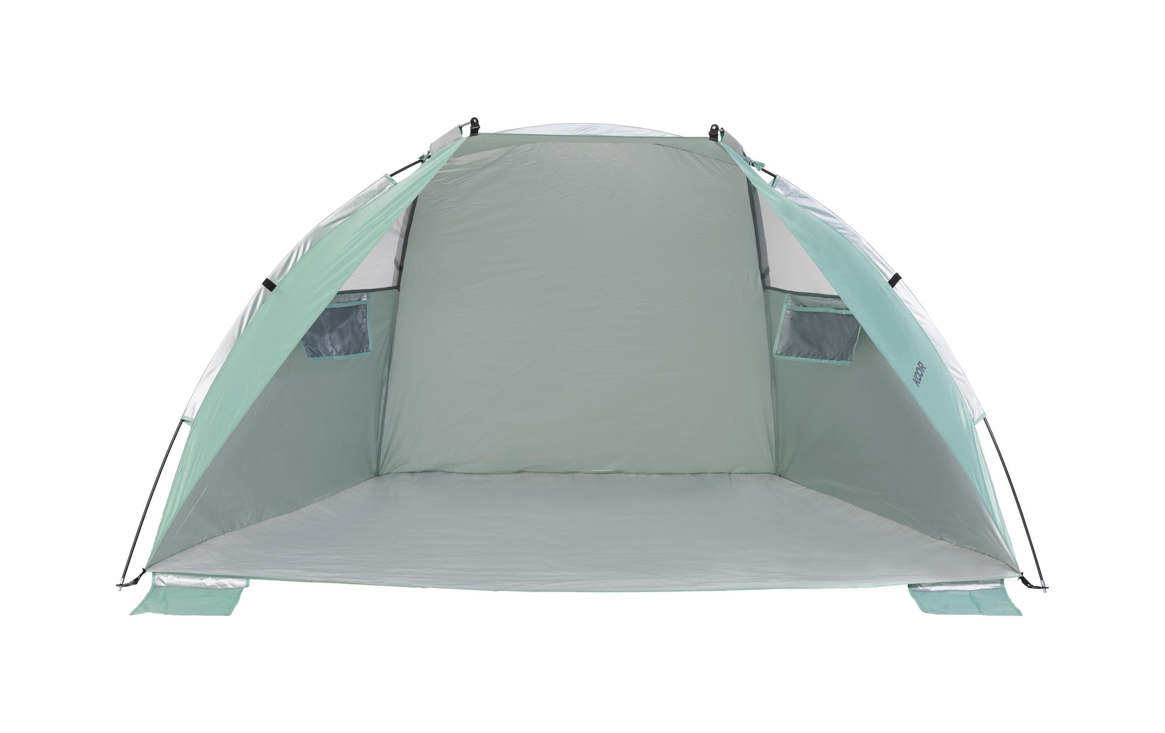 KOOR Strandmuschel »Strandzelt X-Large granite green«