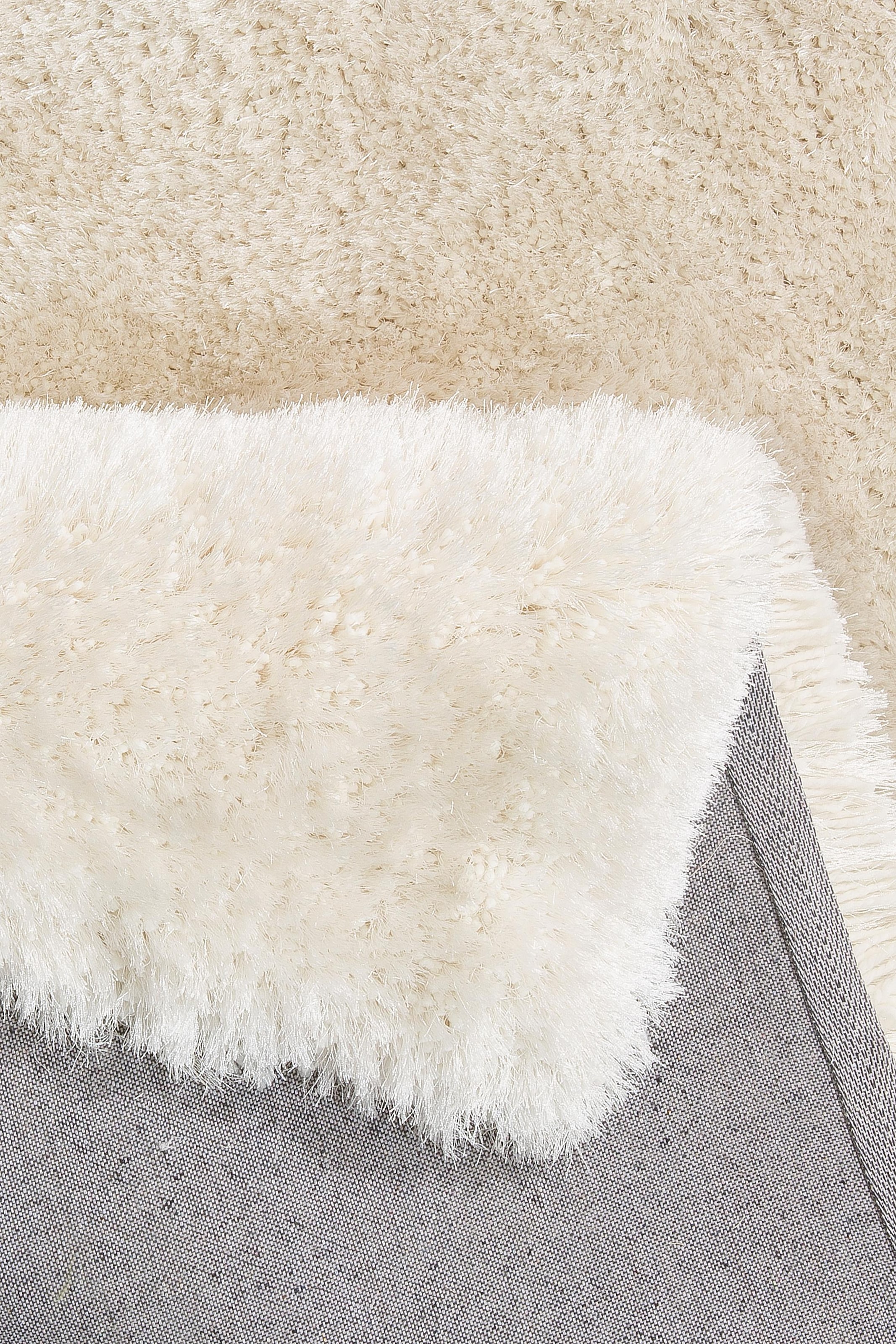 Leonique Hochflor-Teppich »Lasse, hoher Flor, besonders weich durch Mikrofaser«, rechteckig, 76 mm Höhe, Shaggy-Look, meliertes Garn, Wohnzimmer, Schlafzimmer, Kinderzimmer