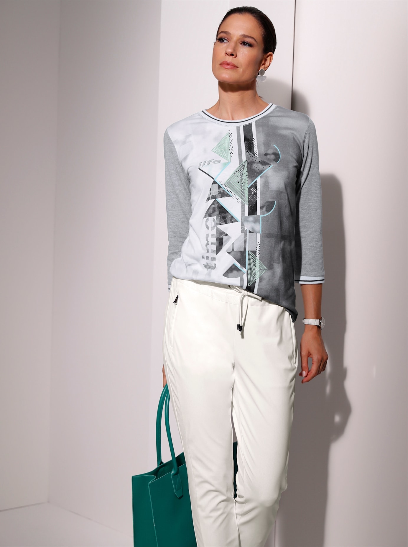 creation L Kurzarmshirt »Shirt« 1 Stk.