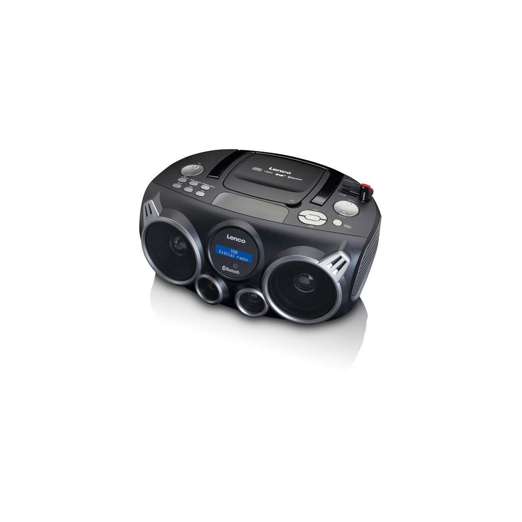Lenco Digitalradio (DAB+) »SCD-685 Schwarz«, (Bluetooth Digitalradio (DAB+)-FM-Tuner)
