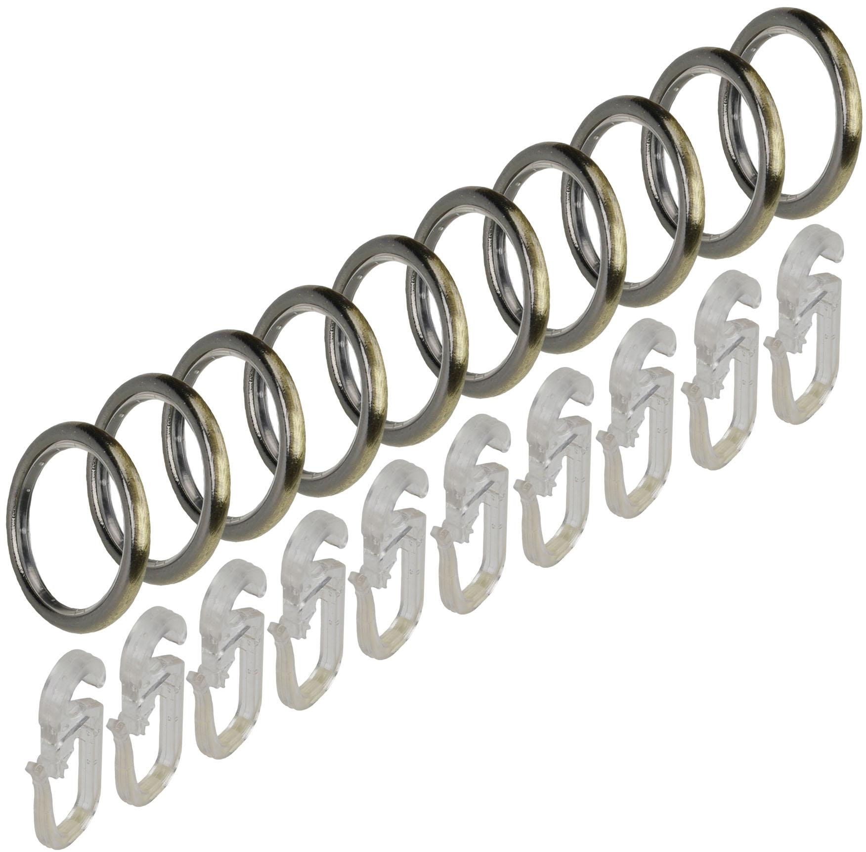 Liedeco Gardinenstange »Esp Spirale«, 2 läufig-läufig, Fixmass, 2-läufig im Fixmass Ø 16 mm