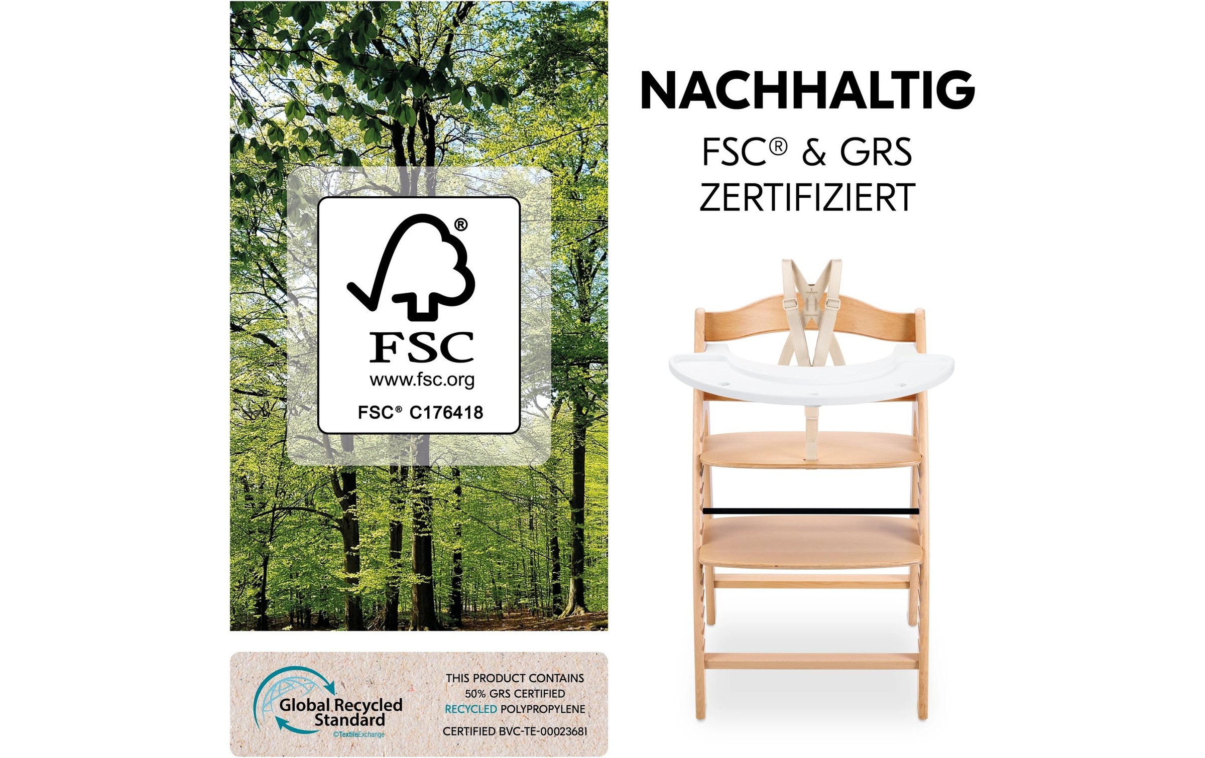 Hauck Hochstuhl »Arketa N Play«
