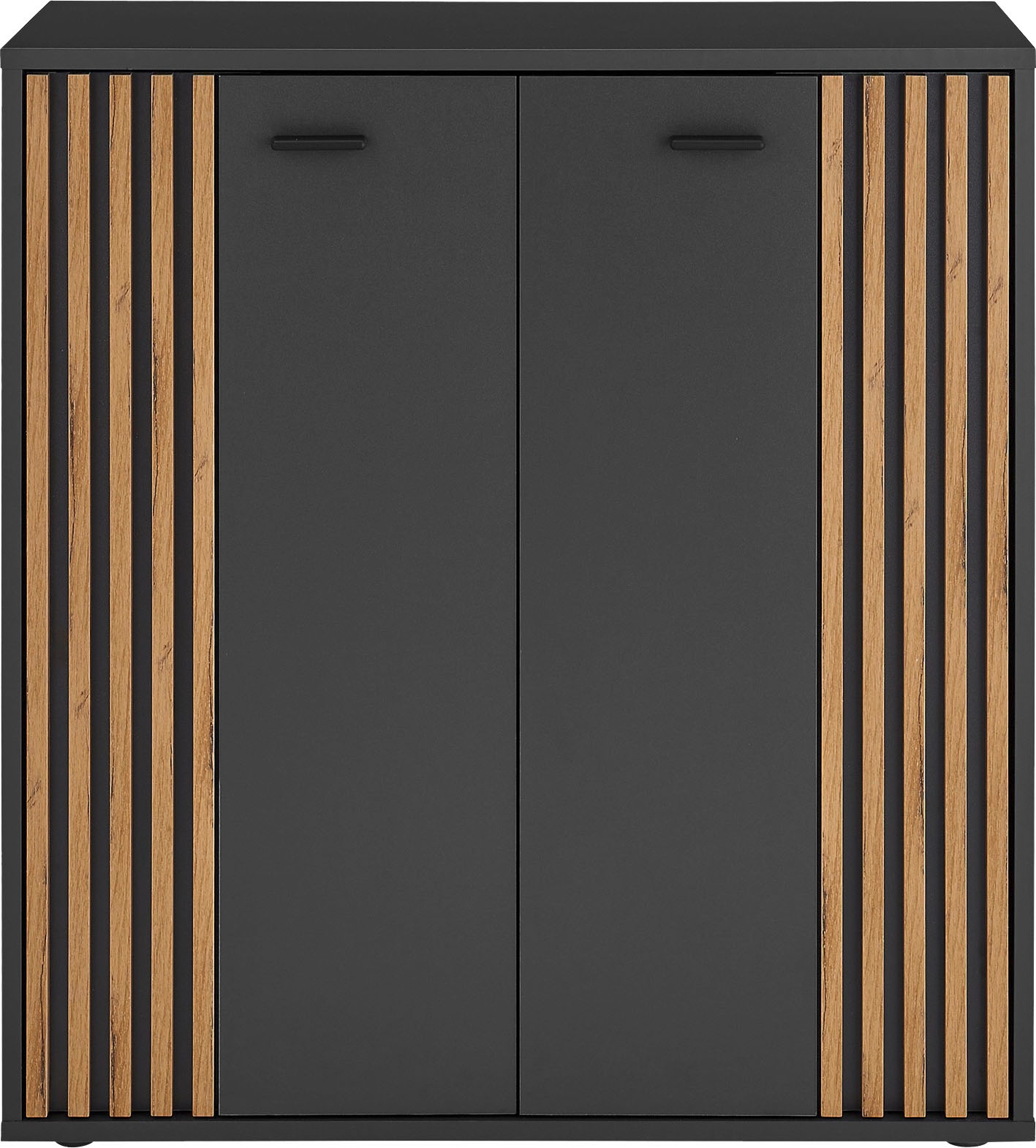 HBZ Sideboard »Dublin Kommode, BxHxT 80x86x38cm«, (1 St.), Breite 80cm, Softclose, Metallgriffe