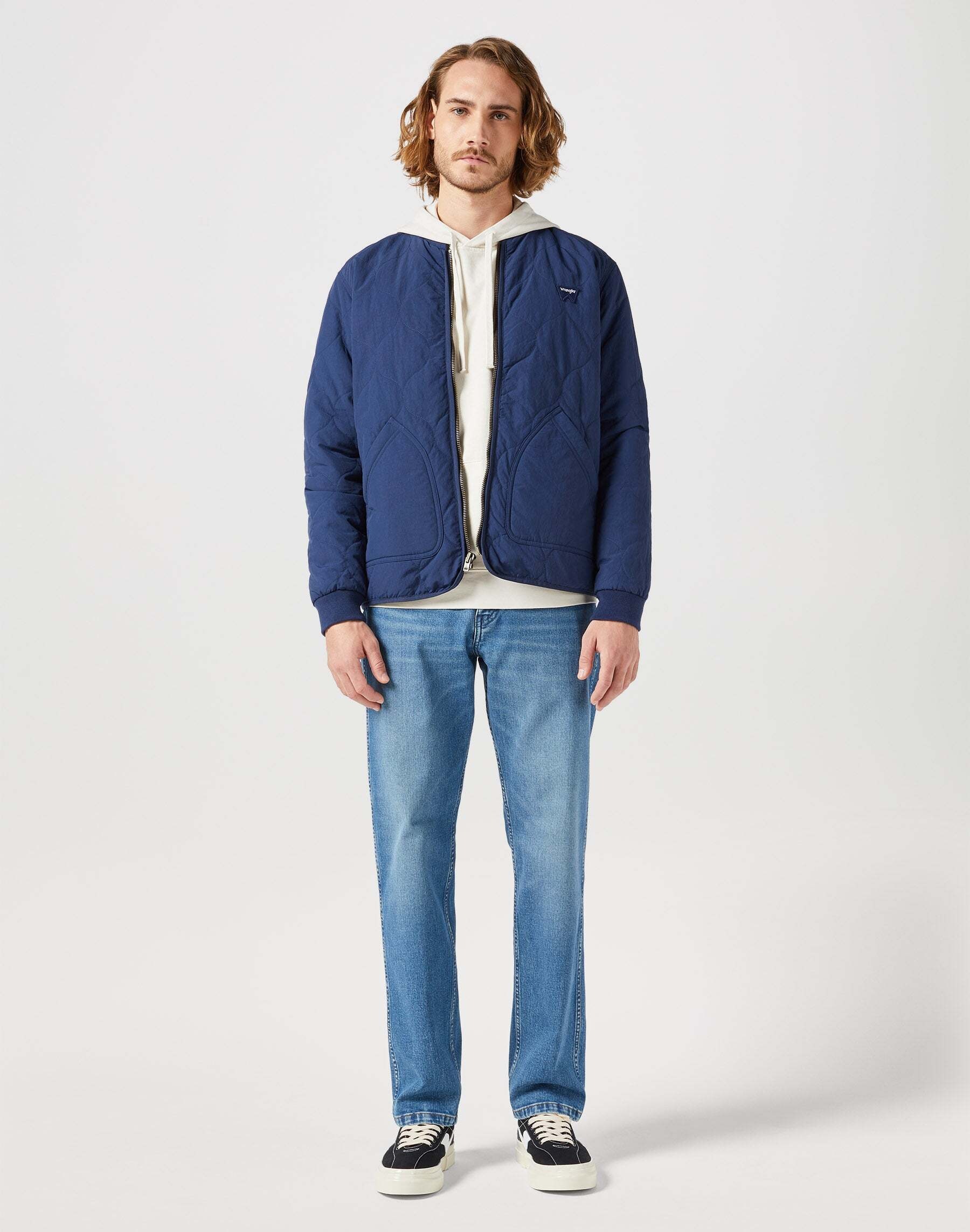 Siksilk Langarmbluse »Wrangler Blusen One Pocket Shirt«