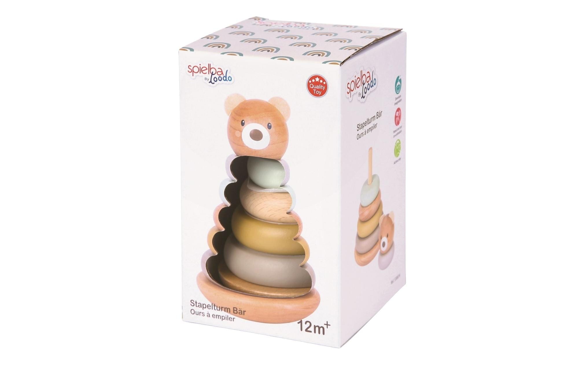 Spielba Lernspielzeug »Steck-Bär«