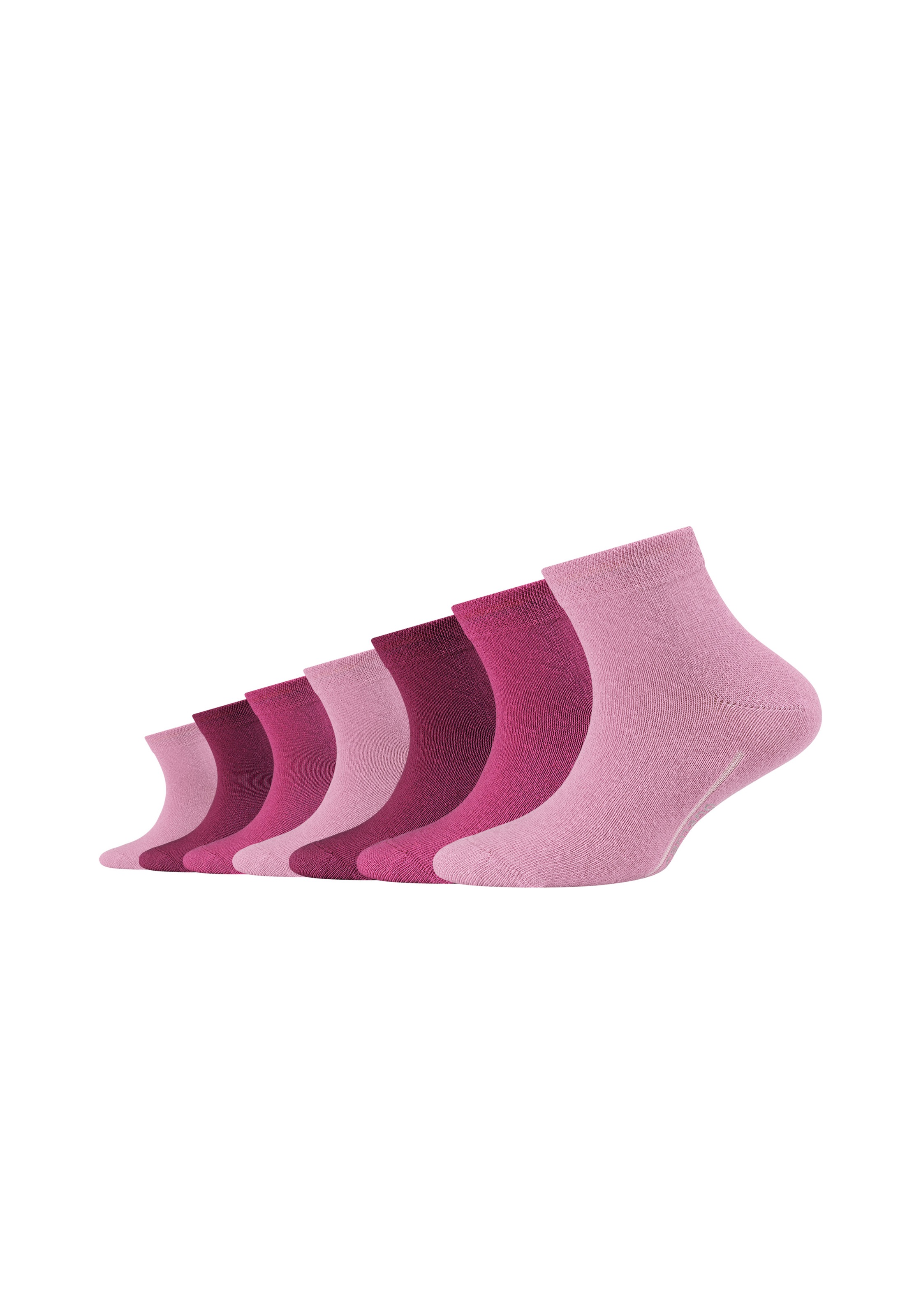 Camano Kurzsocken »ca-soft« 7 Paar, 7 Paar tlg. mit verstärktem Fersen- und Zehenbereich