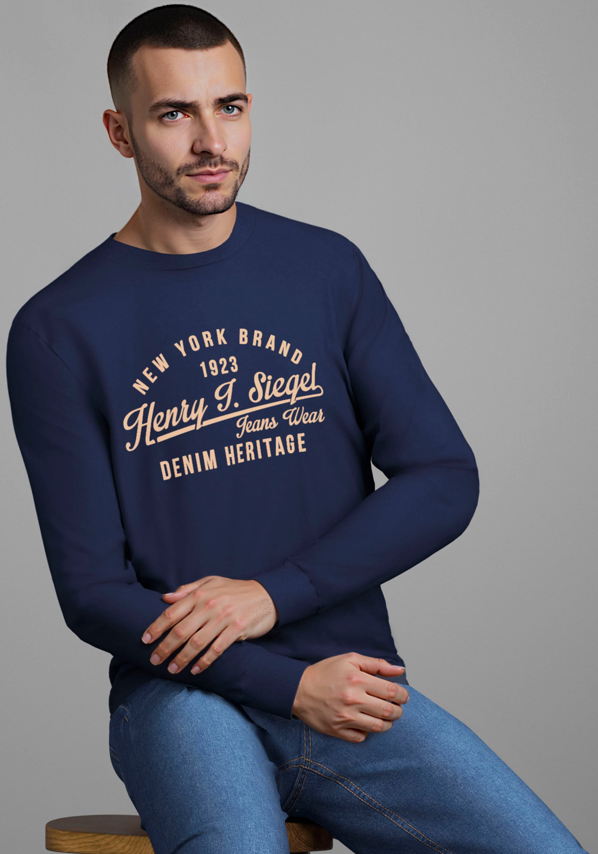 H.I.S Rundhalsshirt "Neue Kollektion" mit Print