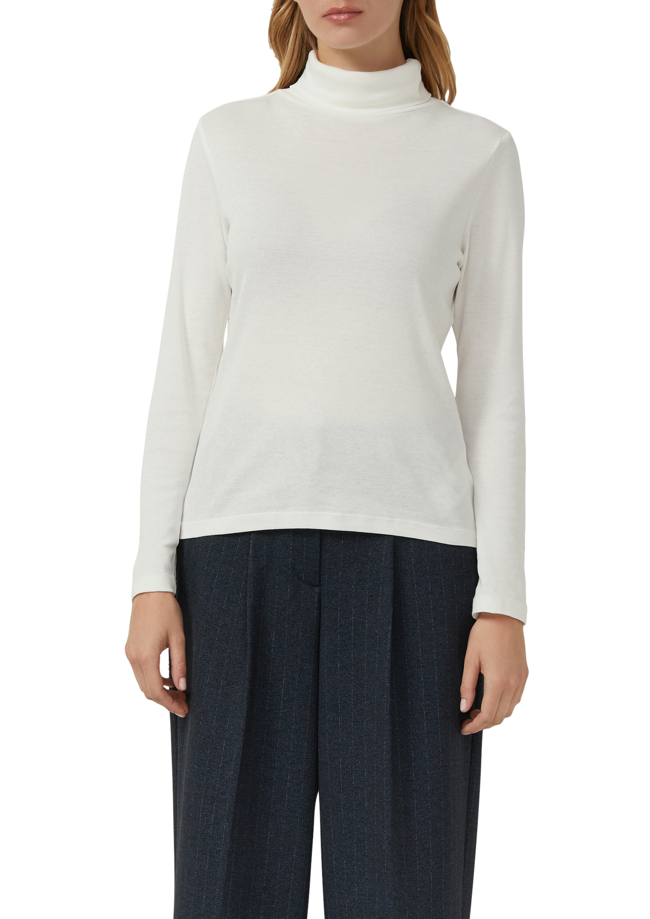 s.Oliver Rollkragenshirt im Slim Fit, Langarm