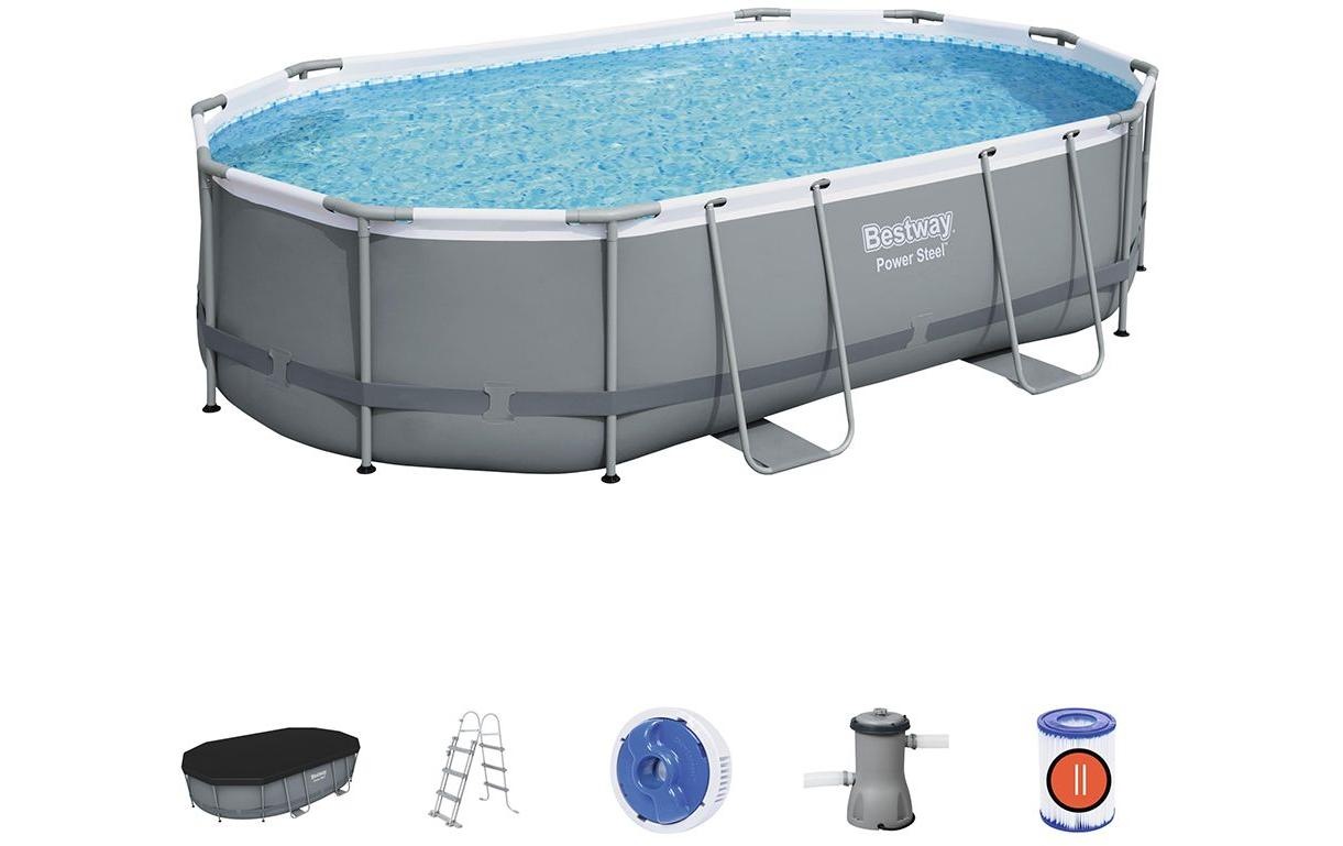 Bestway Pool »Steel Pro Max 488 x 305 x 107«