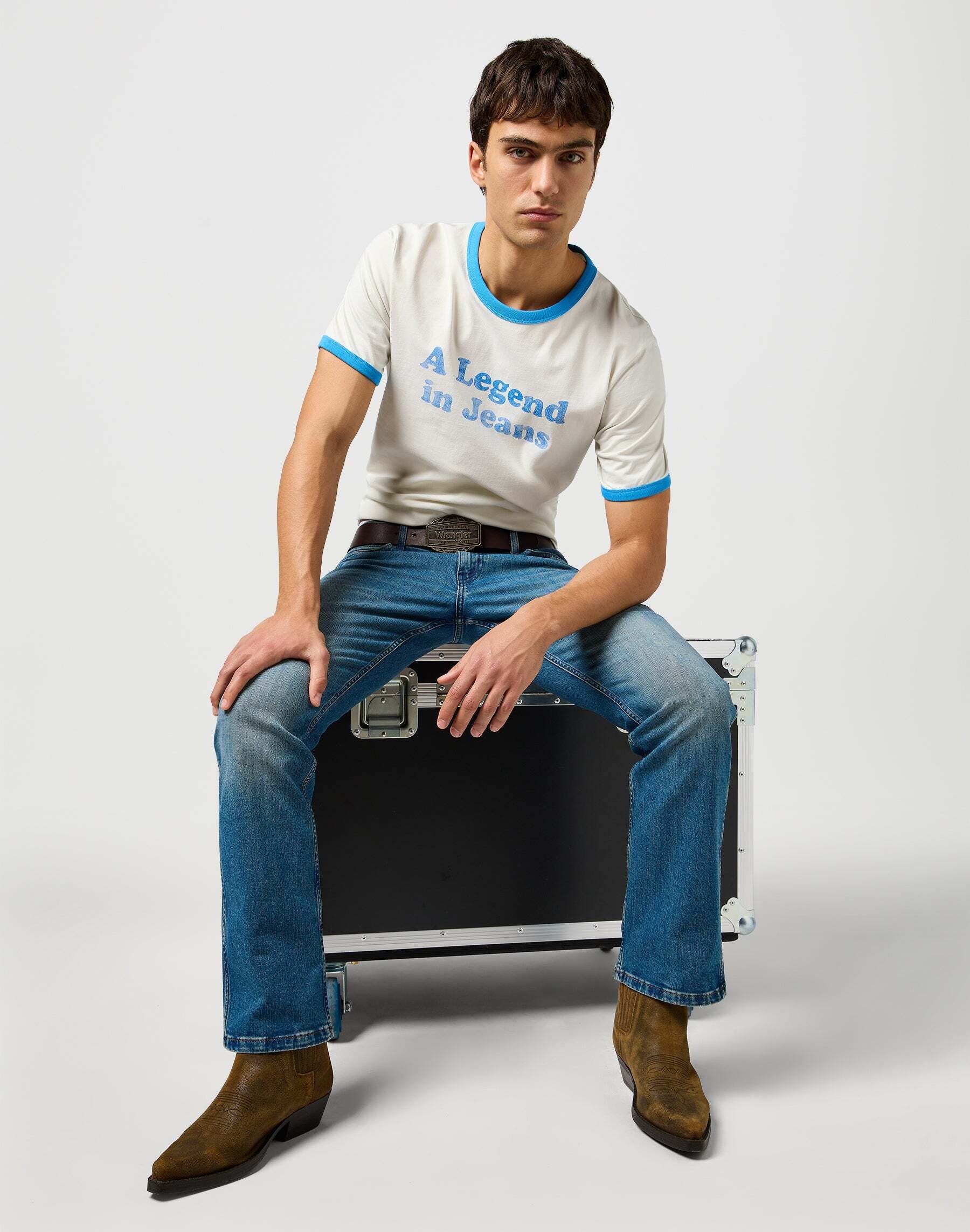 Wrangler T-Shirt »Wrangler T-Shirt Ringer Tee«