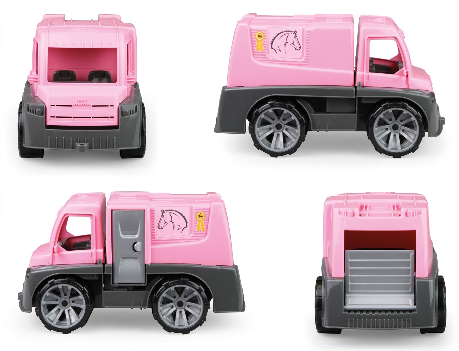 Lena® Spielzeug-Transporter »Truxx, Pferdetransporter«, Made in Europe