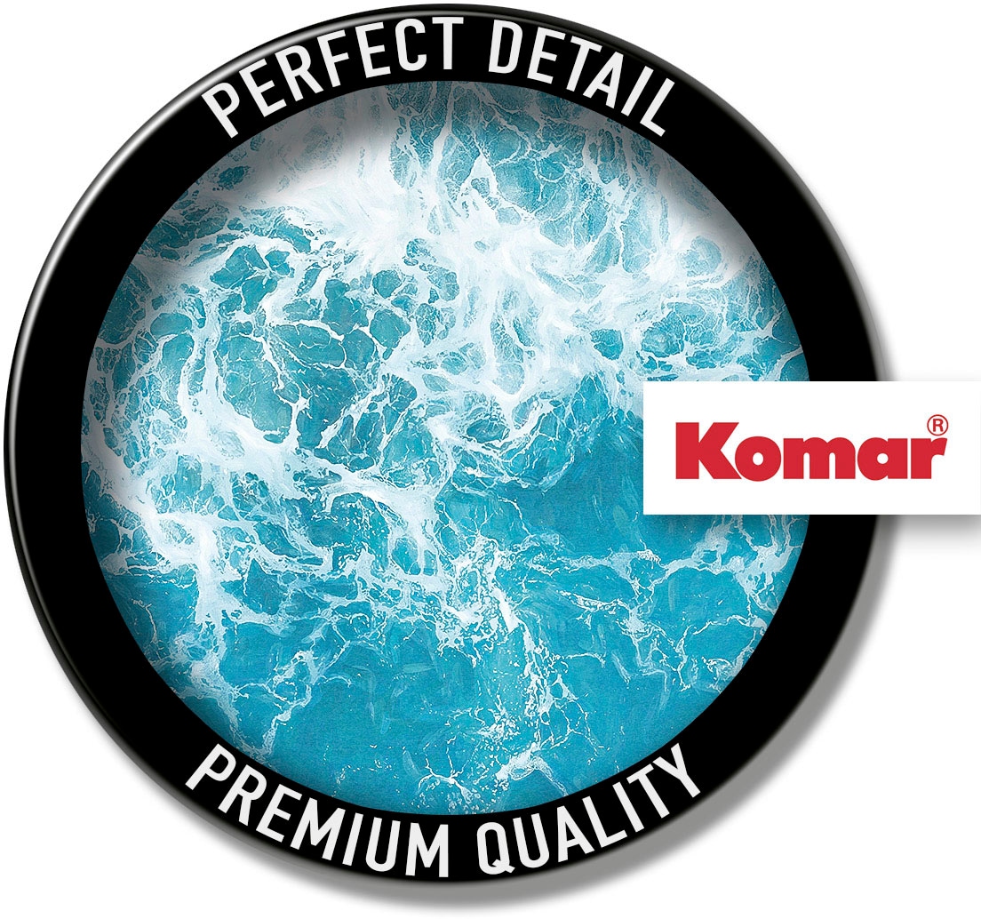 Komar Vliestapete »Digitaldruck Vlies - The Shore - Grösse 250 x 250 cm«, bedruckt, Wohnzimmer, Schlafzimmer