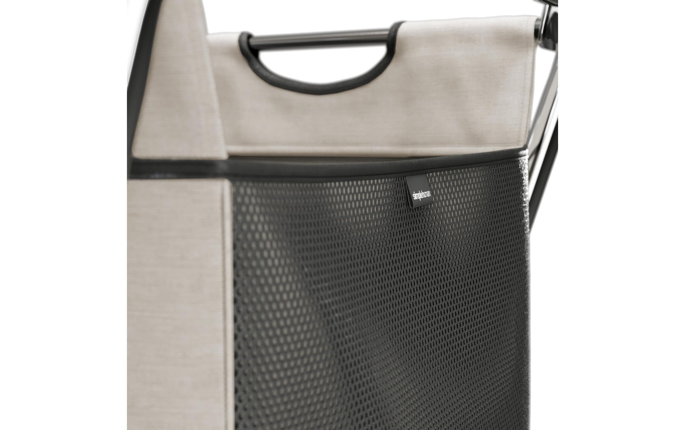 simplehuman Wäschekorb »2 x 70 l, Beige«