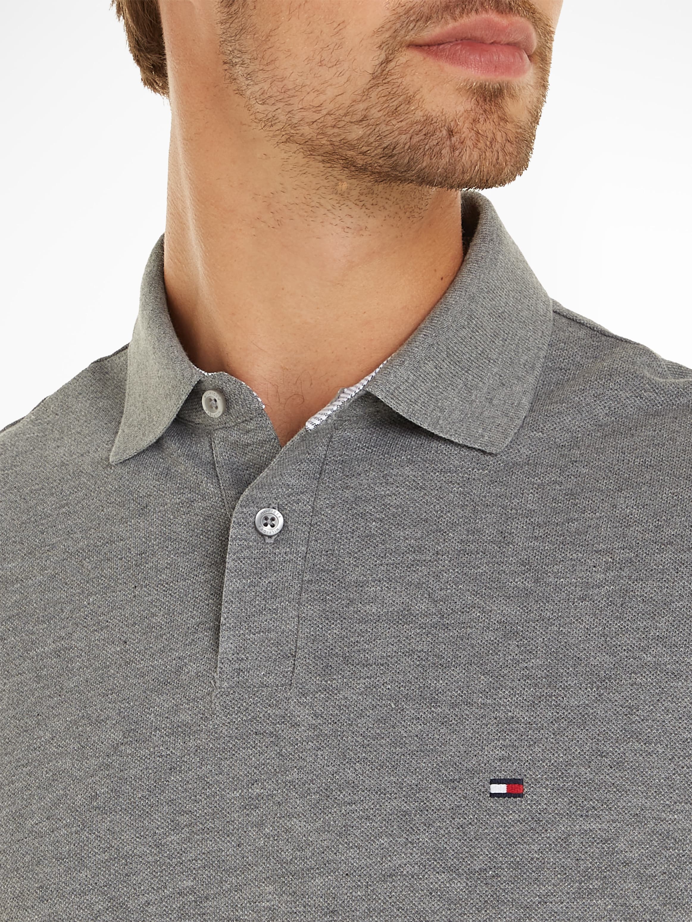 Tommy Hilfiger Poloshirt »1985 REGULAR POLO«, mit Tommy Hilfiger Kontraststreifen innen am Kragen