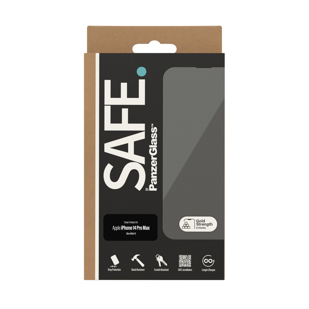 SAFE by PanzerGlass Displayschutzglas »Displayschutz - iPhone 14 Pro Max UWF«