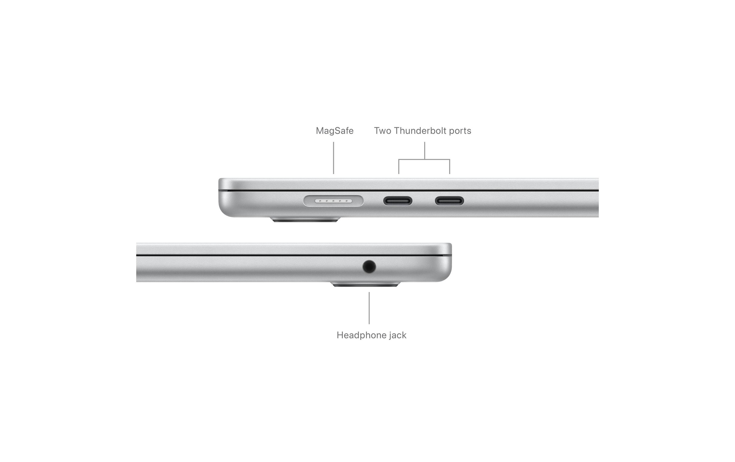 Apple MacBook Air 15 Zoll (2024), M3 Chip, 8C CPU, 10C GPU, 35W Power Adapter