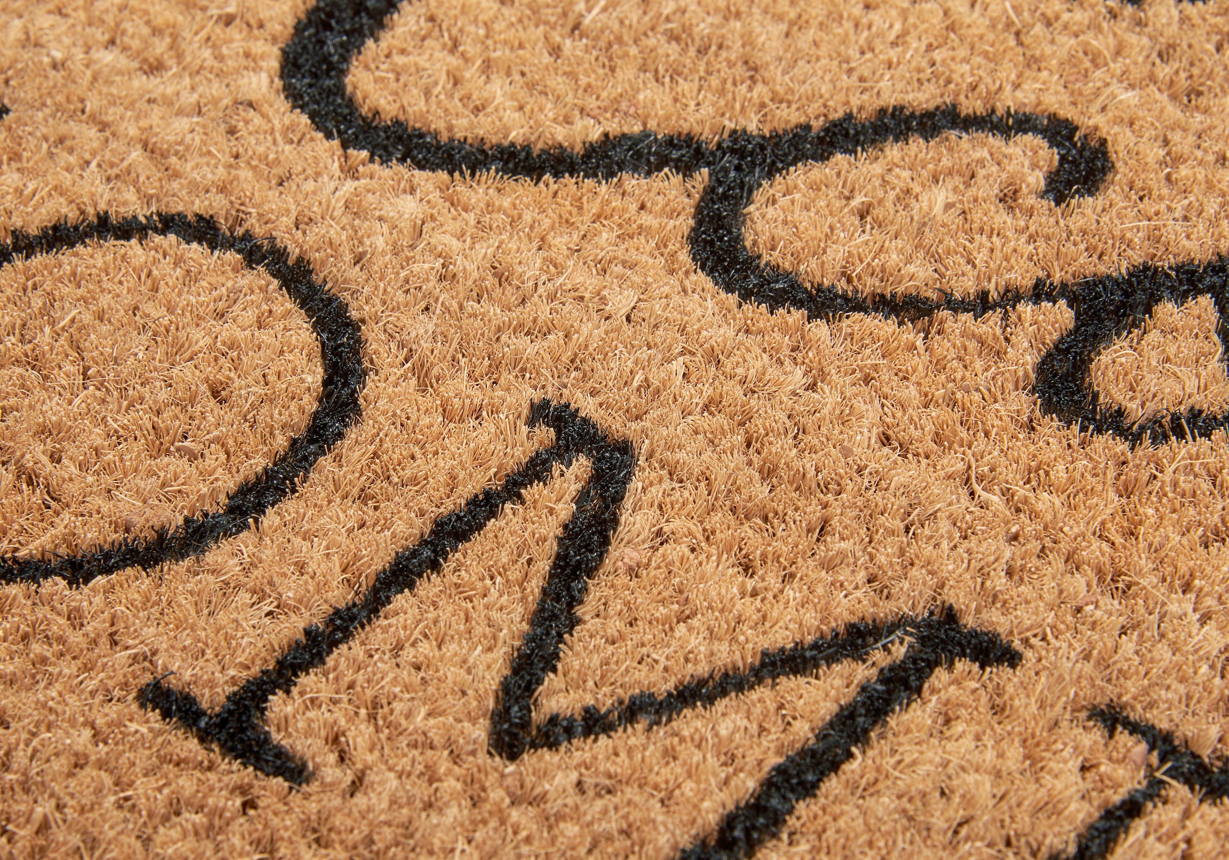 HANSE Home Fussmatte »Mix Mats Kokos Welcome Home, Türmatte«, rechteckig, 15 mm Höhe, Kokos, Schmutzfangmatte, Outdoor, Rutschfest, Innen, Kokosmatte, Flur