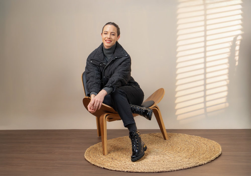 Remonte Schnürstiefelette, Blockabsatz, Schnürboots im Kroko-Look, Innenreissverschluss
