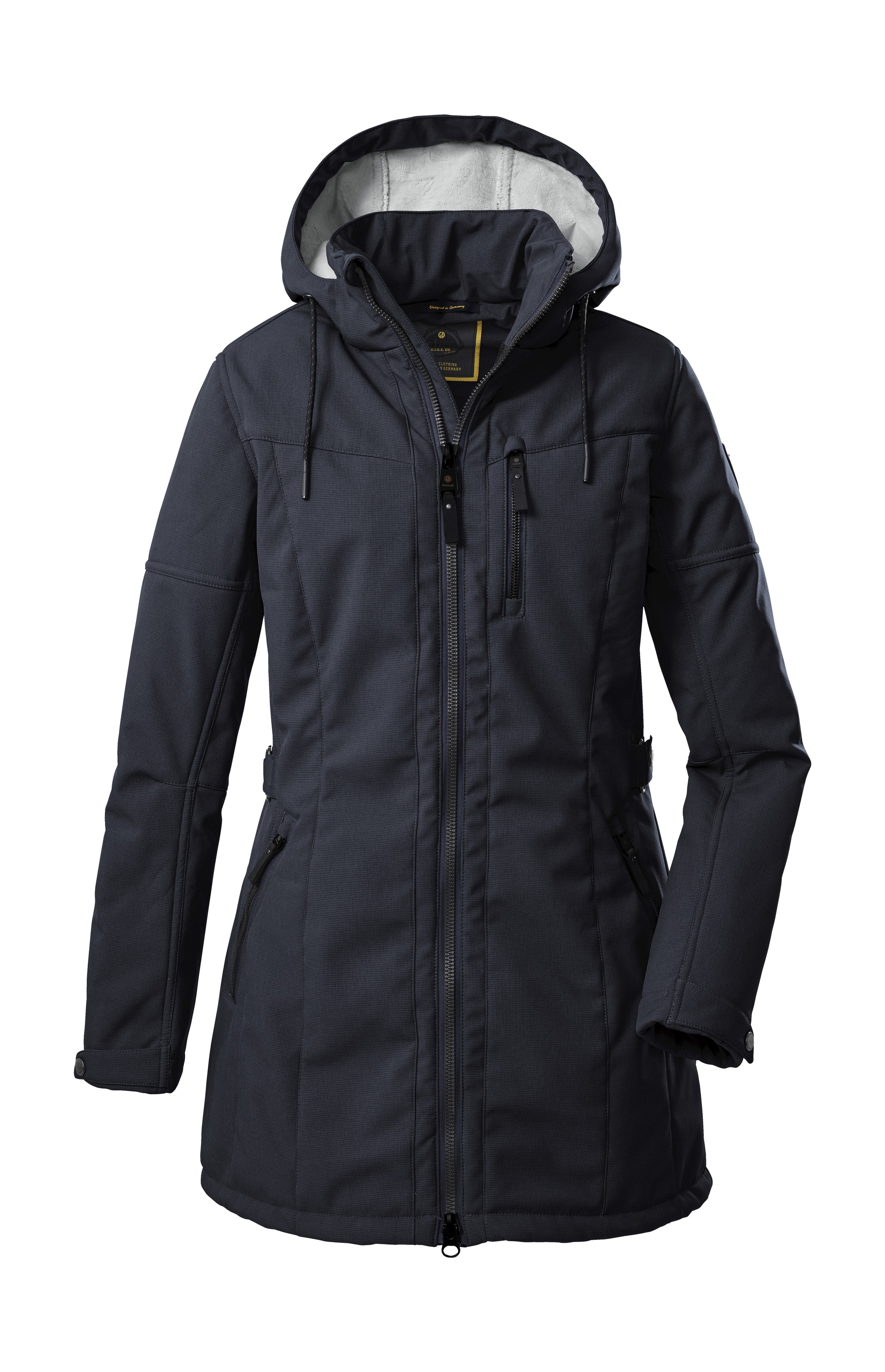 G.I.G.A. DX by killtec Softshellparka »GW 5 WMN SFTSHLL PRK« Damen Softshell Parka: wasserabweisend, winddicht, atmungsaktiv