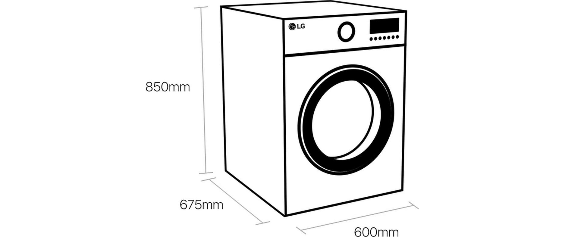 LG Waschtrockner »LSWD100E 12 kg / 7 kg«