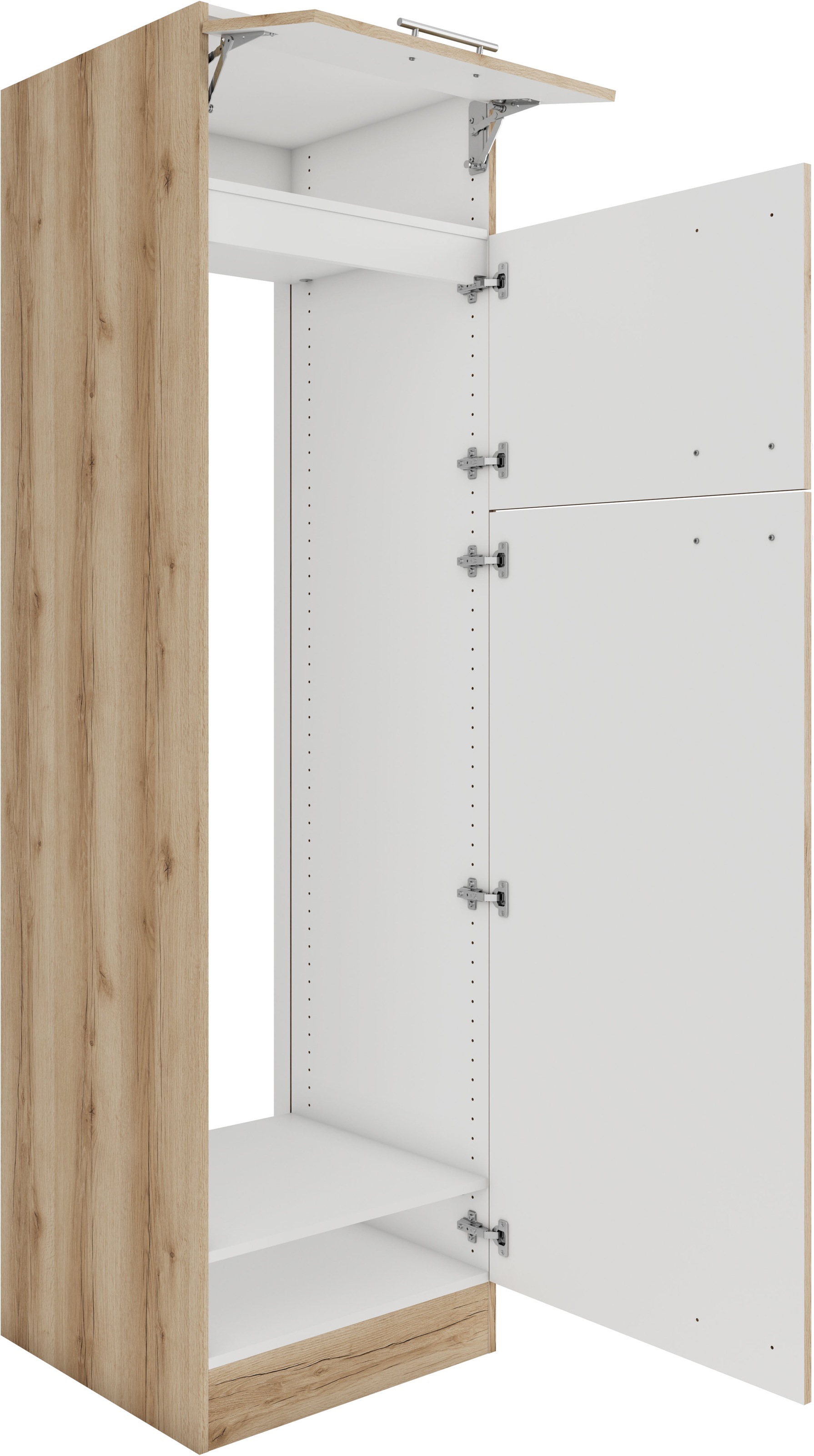 OPTIFIT Kühlumbauschrank »Bella«, Breite 60 cm, Nischenmasse B/T/H 56,7/55,5/144,6 cm