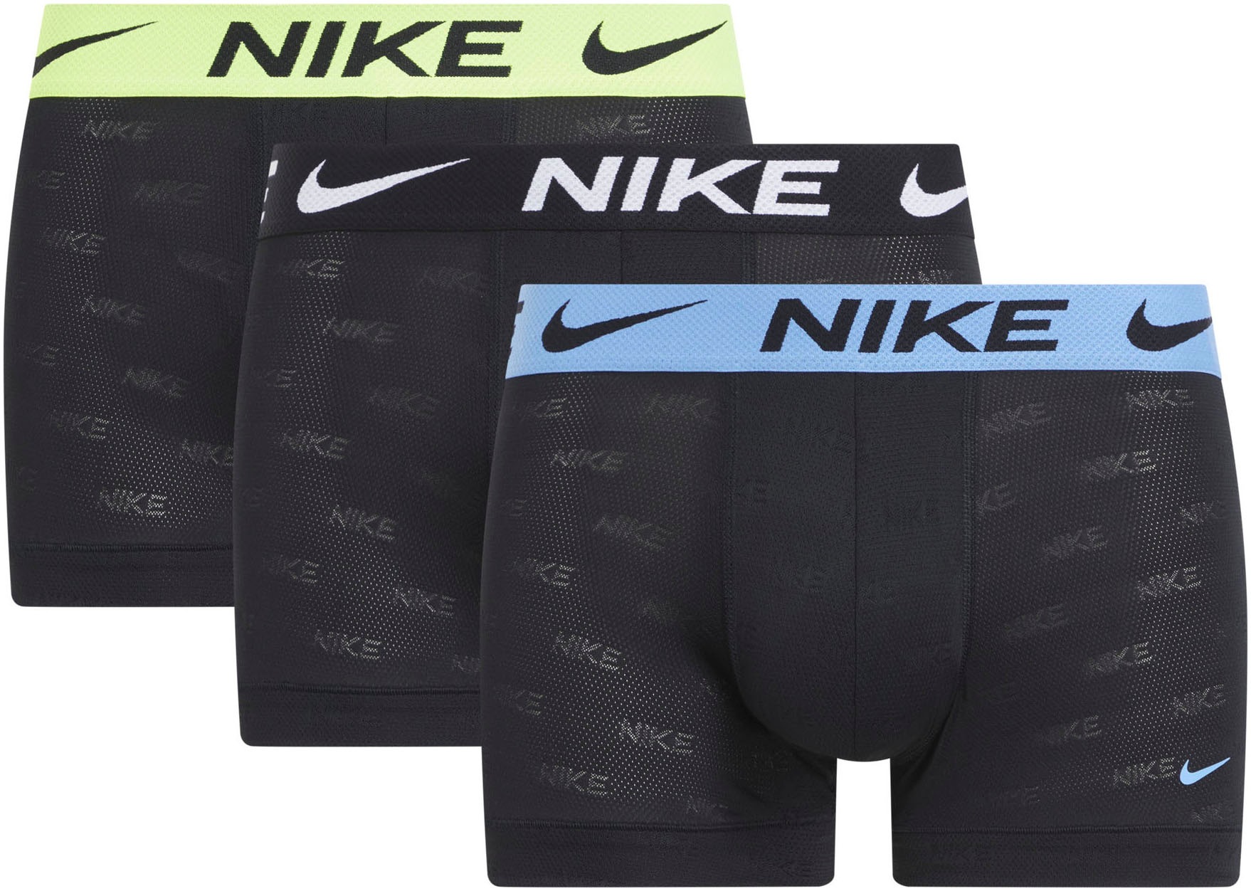 NIKE Underwear Trunk »TRUNK 3PK« Packung, 3er-Pack, mit NIKE Logo-Elastikbund (3 Stück)