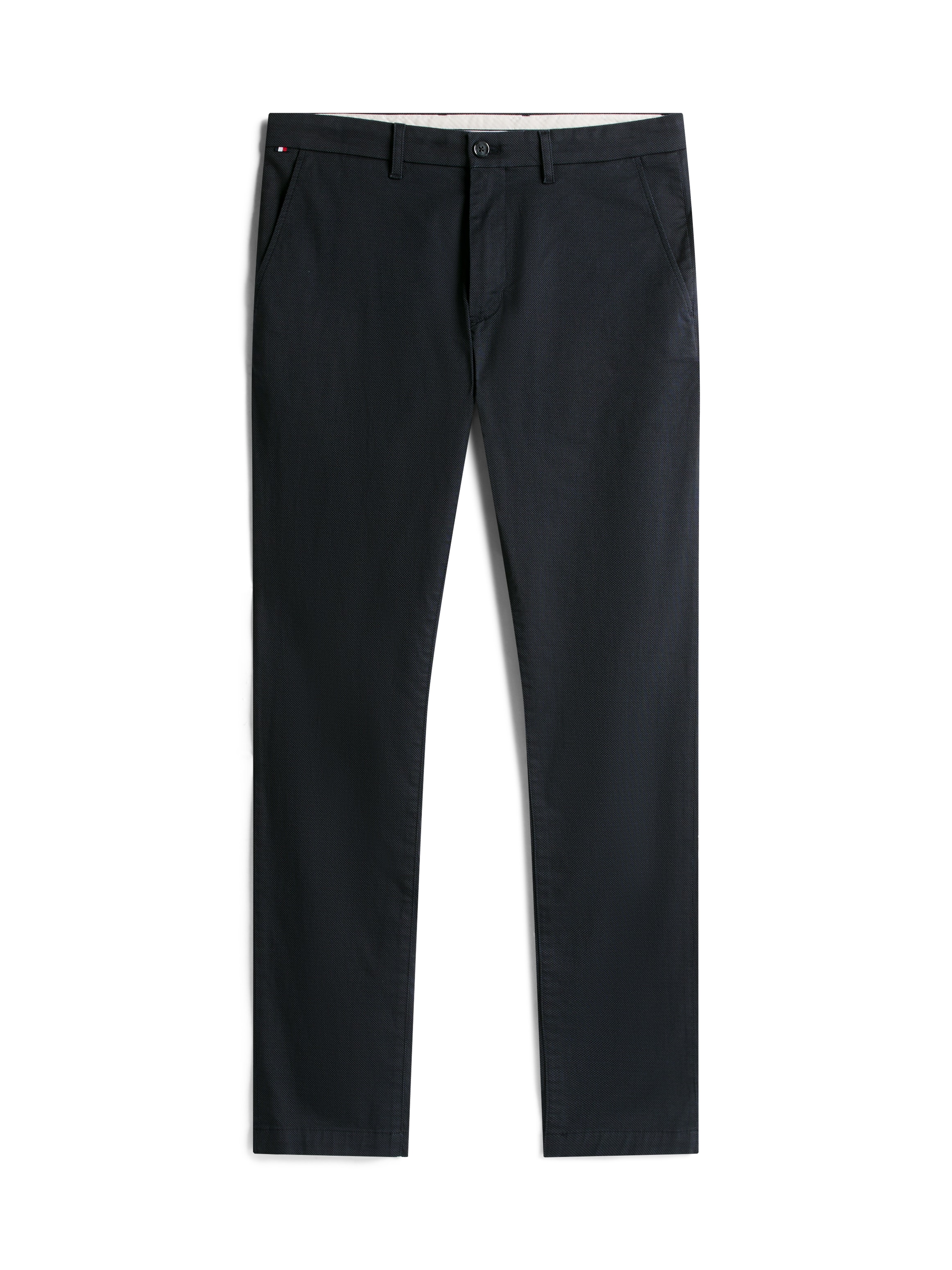 Tommy Hilfiger Chinohose »BLEECKER PRINTED ST«, Slim Fit, strukturierte Qualität
