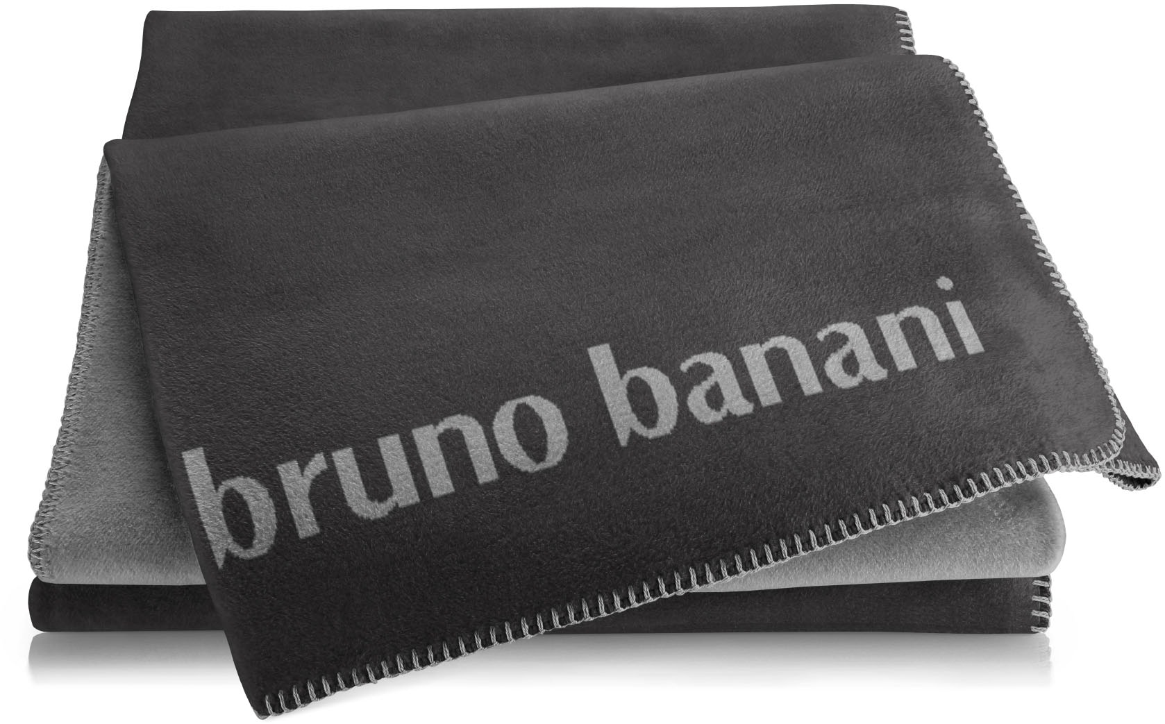 Jelmoli-Versand modernem kaufen Banani Bruno Banani«, online Wohndecke mit Zierstich | »Bruno