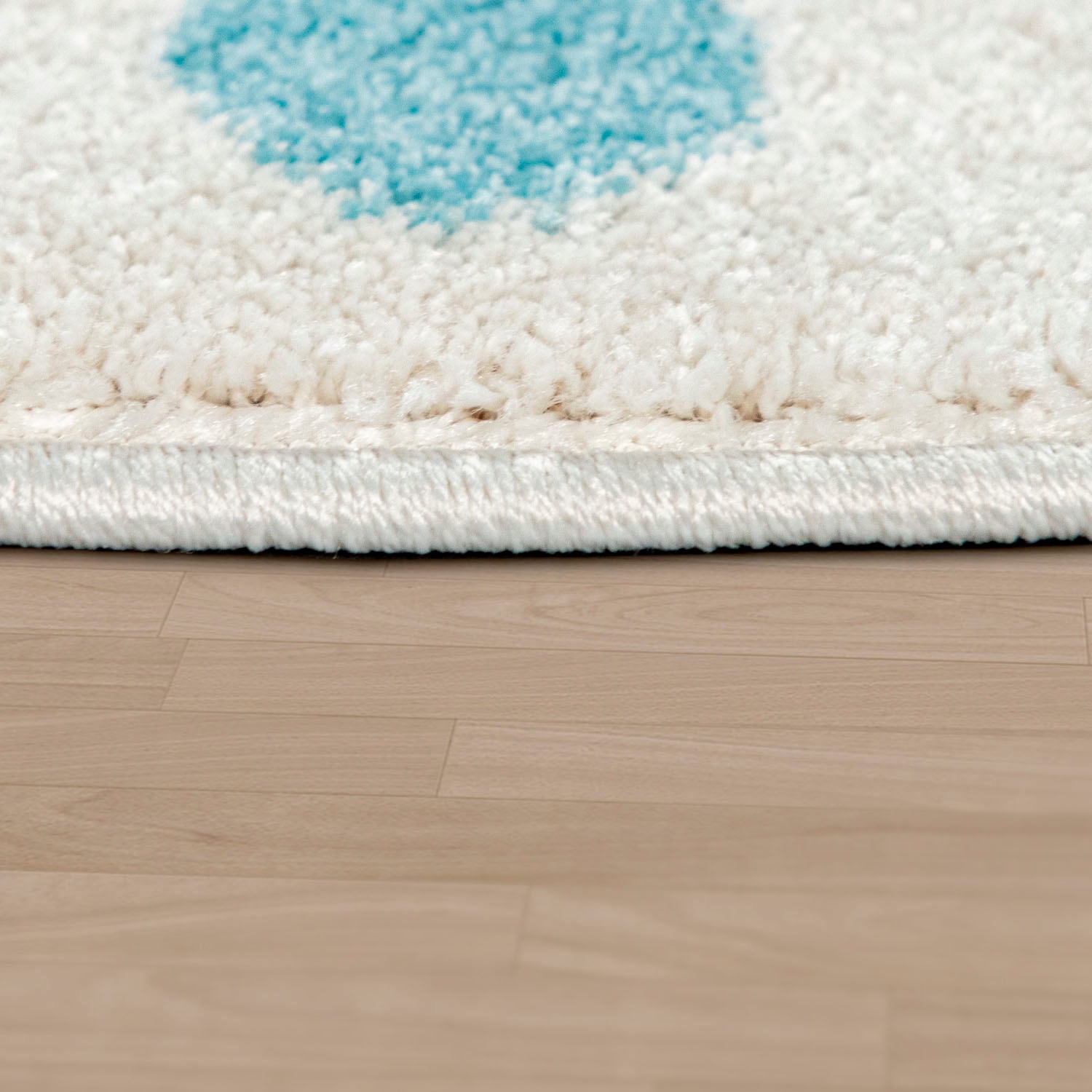 Paco Home Kinderteppich »Fino 331«, rund, 16 mm Höhe, 3D-Design, niedliches Tier Motiv, Pastell-Farben, Kinderzimmer