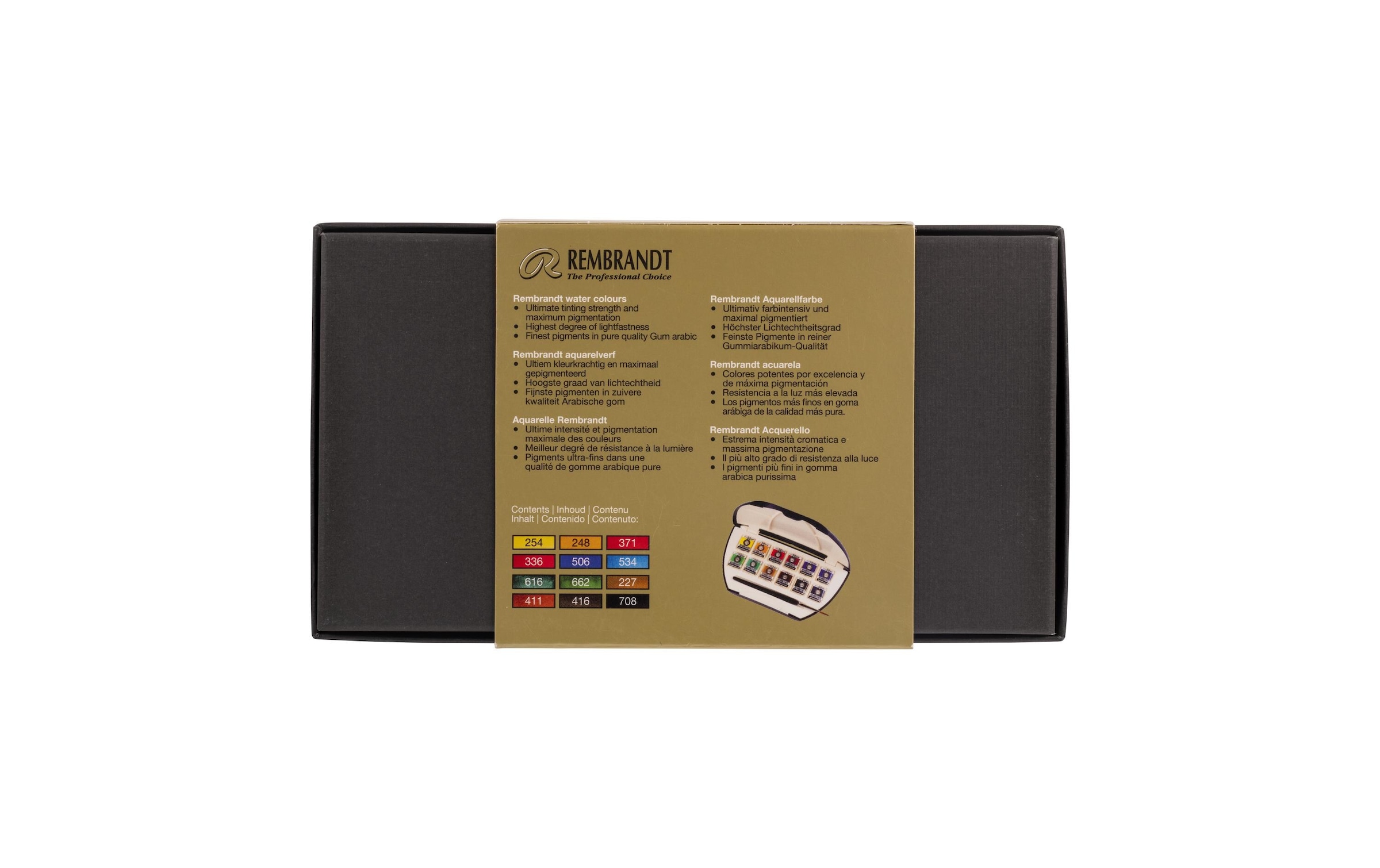 Aquarellstifte »Rembrandt Aquarellfarbe Luxury pock«, (1 tlg.)