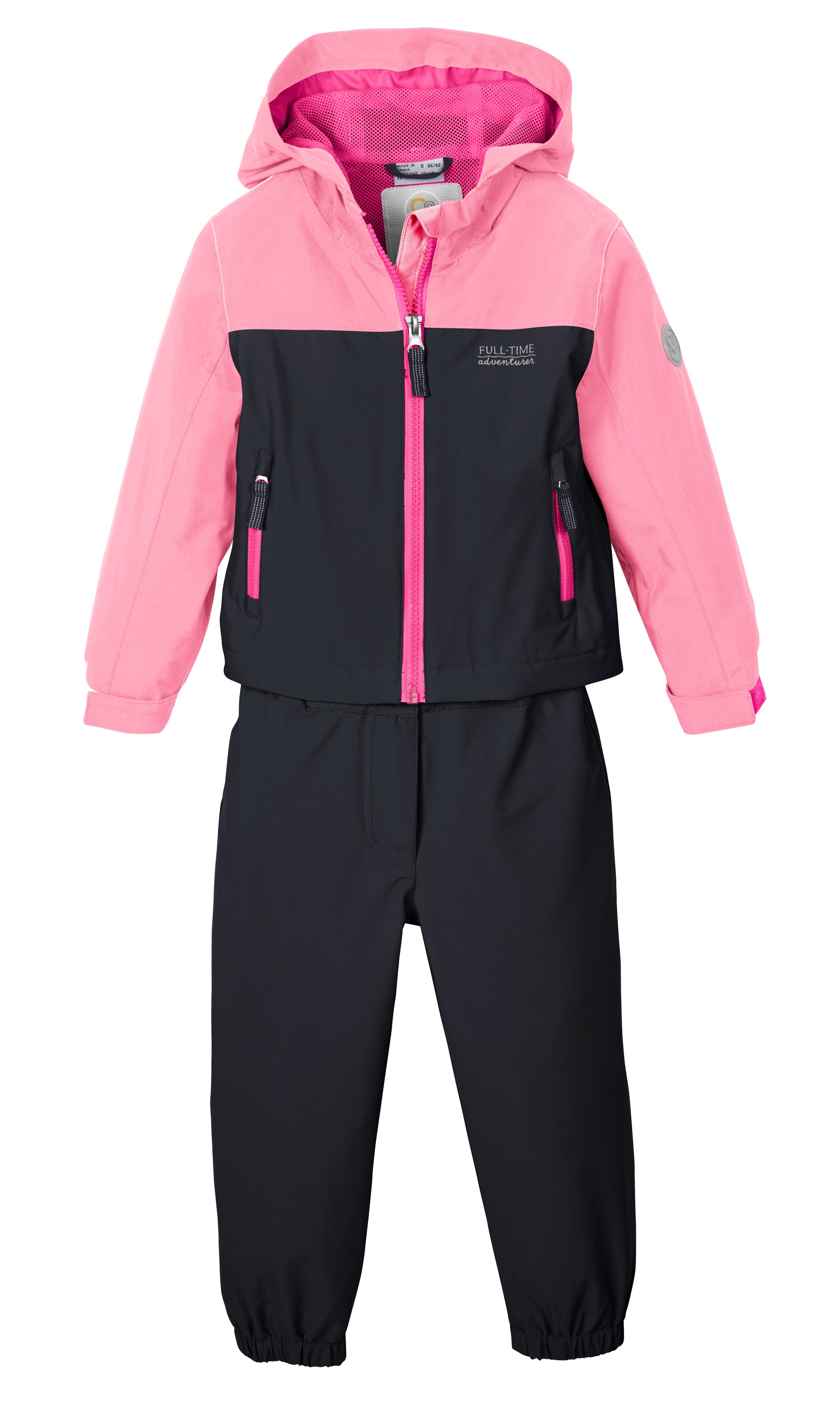 first instinct by killtec Regenanzug »FIOS 20 MNS JCKT AND PNTS« 2 Stk. zweiteilig, für Kinder, aus Polyester, wind- und wasserabweisend