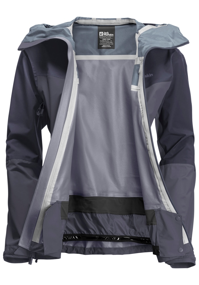 Jack Wolfskin Funktionsjacke »ALPSPITZE TOUR 3L JKT W«, mit Kapuze