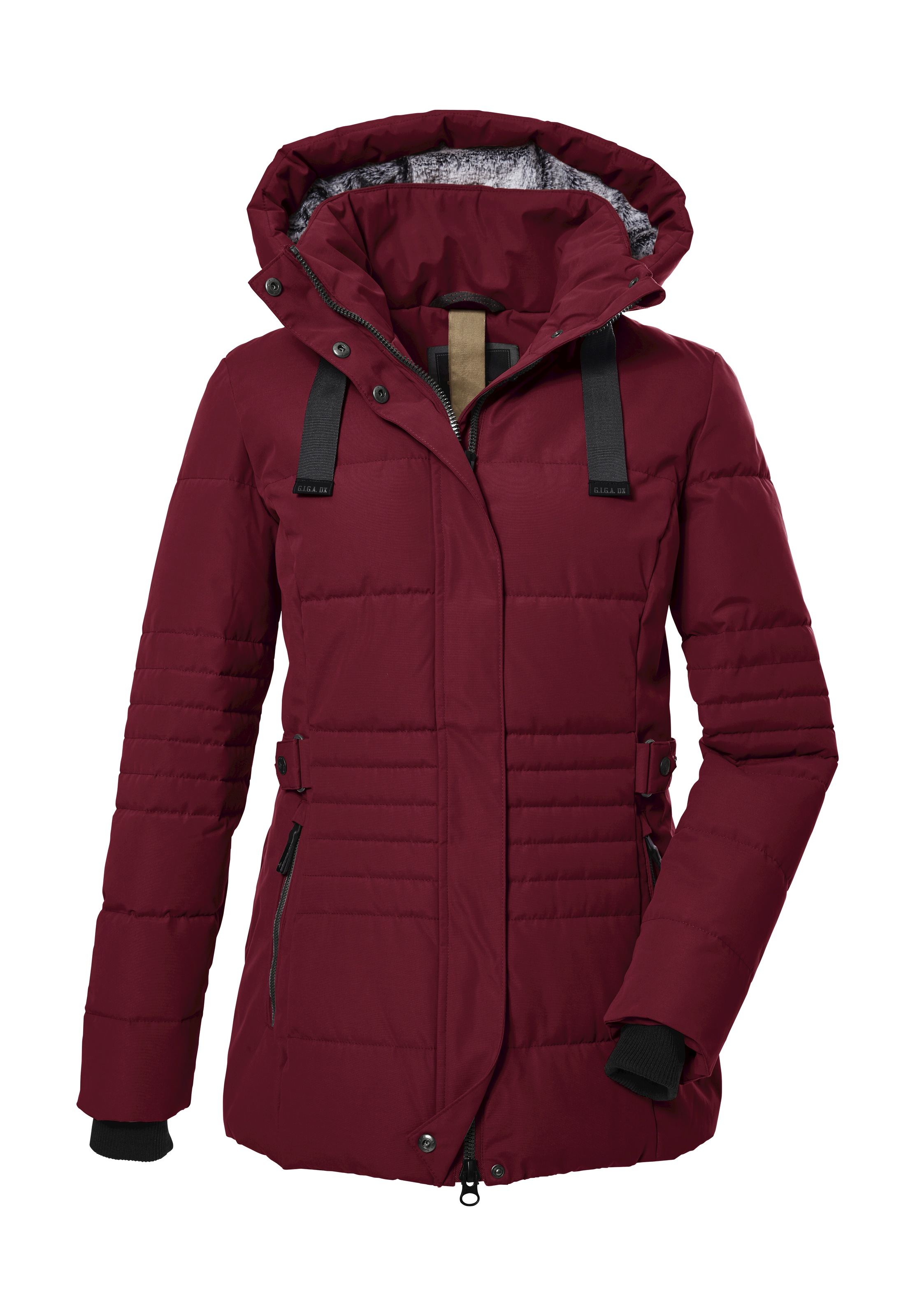 G.I.G.A. DX by killtec Steppjacke »GW 25 WMN QLTD JCKT« Taillierte Winterjacke, wasserabweisend, winddicht, abnehmbare Kapuze