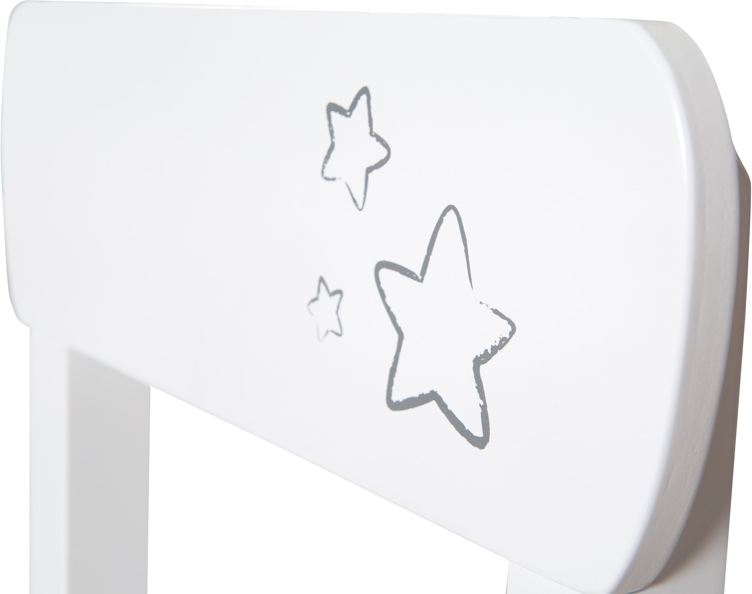 roba® Kindersitzgruppe »Little Stars, weiss«, (3 tlg.)