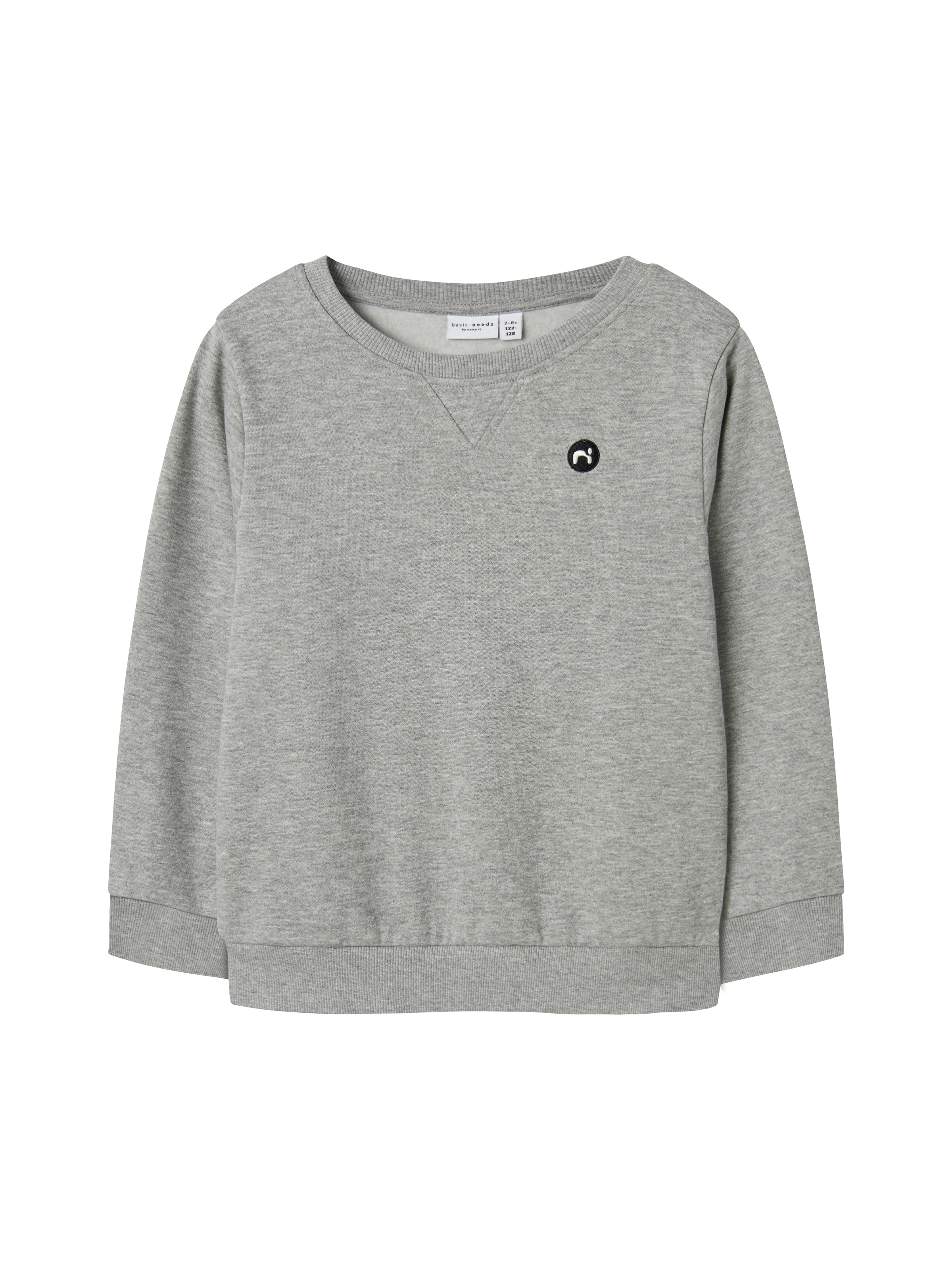 Name It Sweatshirt »NKMVIMO LS SWEAT BRU NOOS«, in klassischer Form und mit Bündchen
