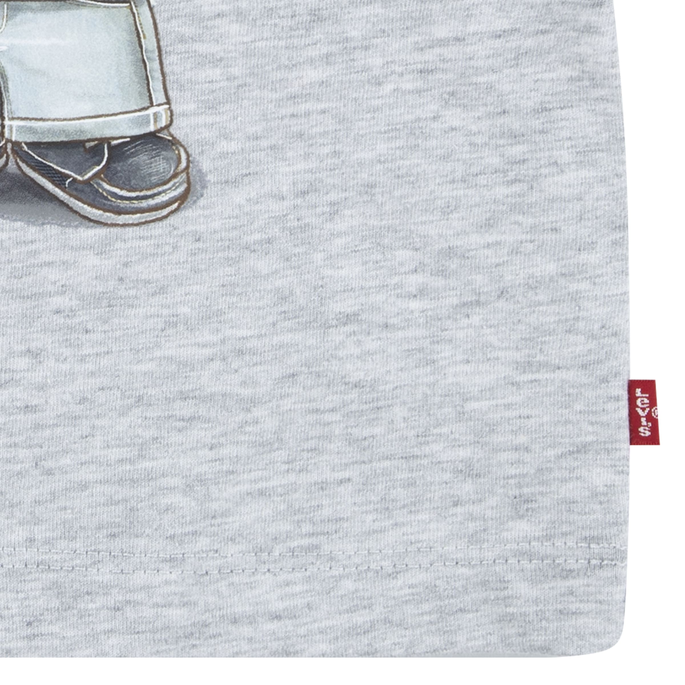 Levi's® Kids T-Shirt & Shorts »LVB LEVI ANCHOR TEE DENIM SET«, mit grossem Druck