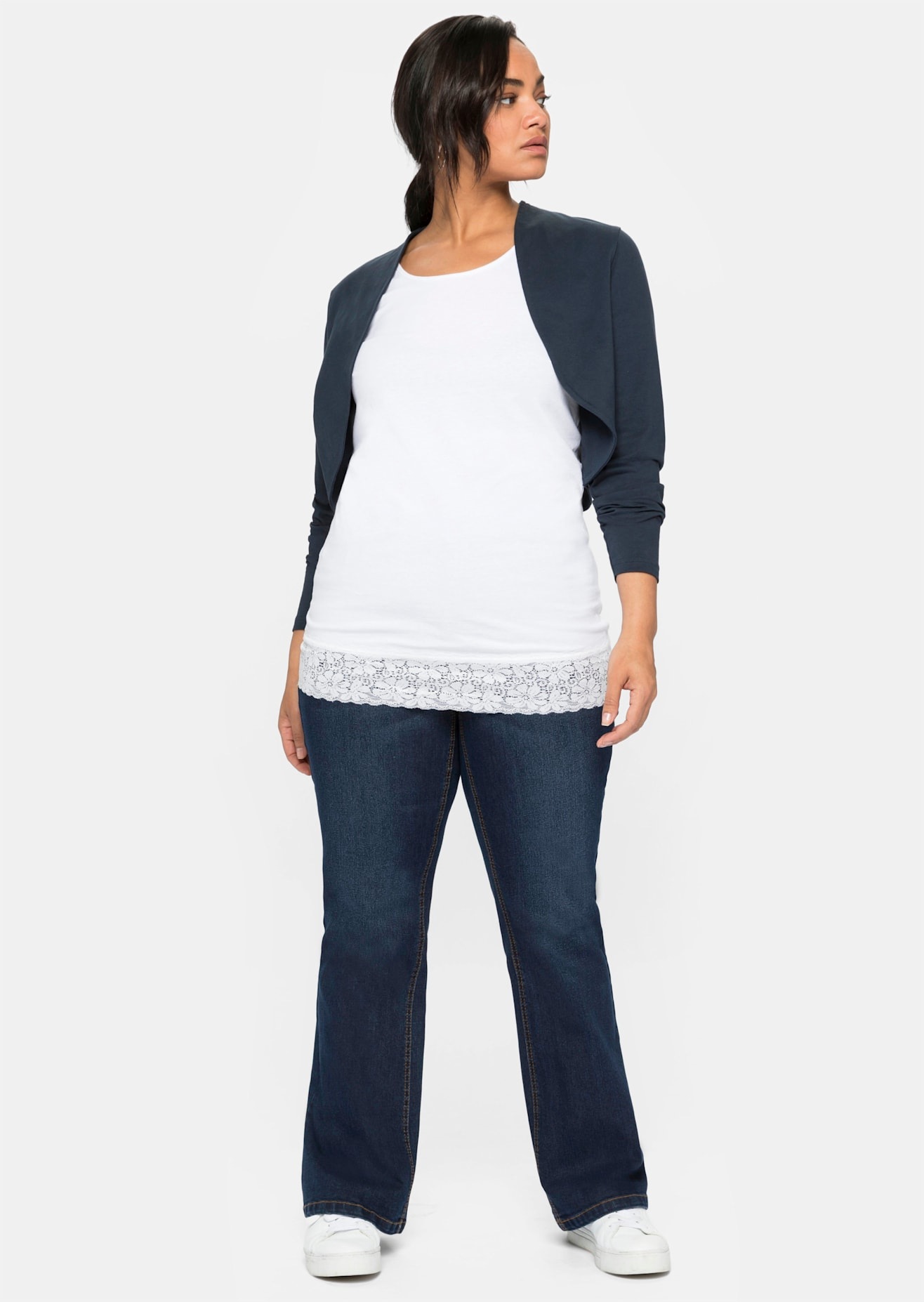 Sheego Bootcut-Jeans, (1 tlg.)