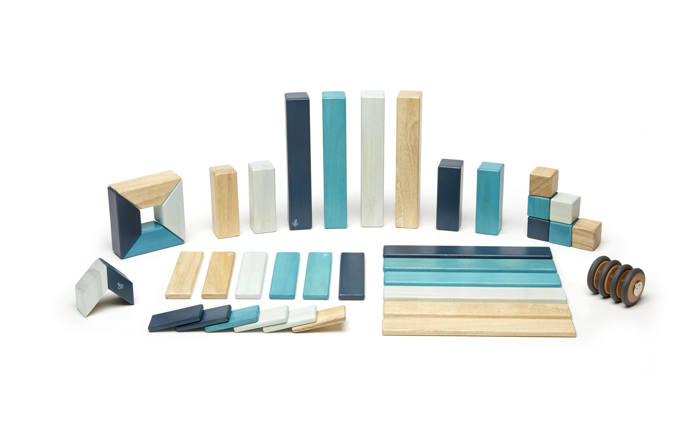 TEGU Spiel »Blau - Classic 42 Teile«