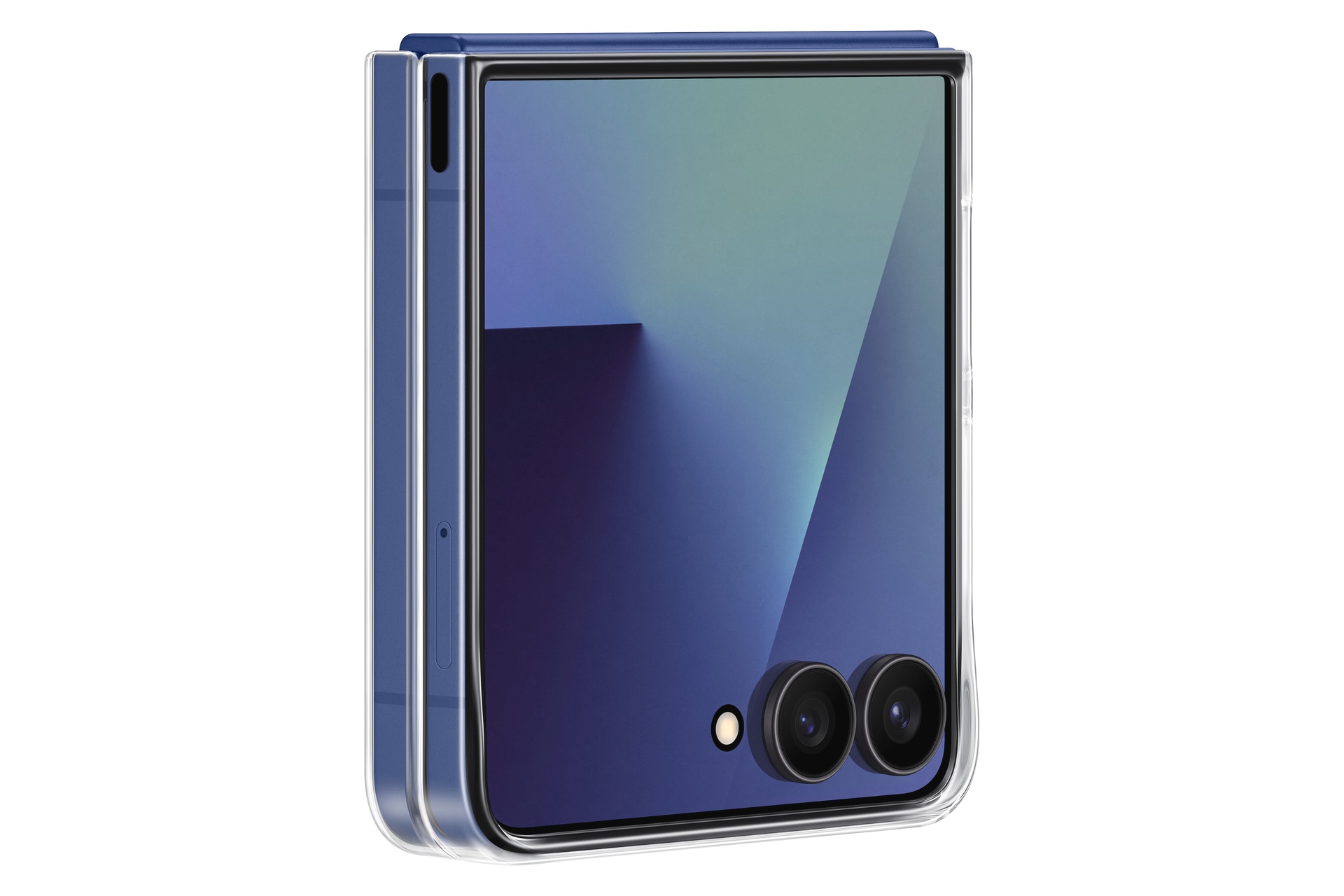 Samsung Handyhülle »Clear Case für Samsung Galaxy Z Flip7«, Samsung Galaxy Z Flip7, Backcover, Schutzhülle, Handyschutzhülle, Case, Schutzcase, stossfest