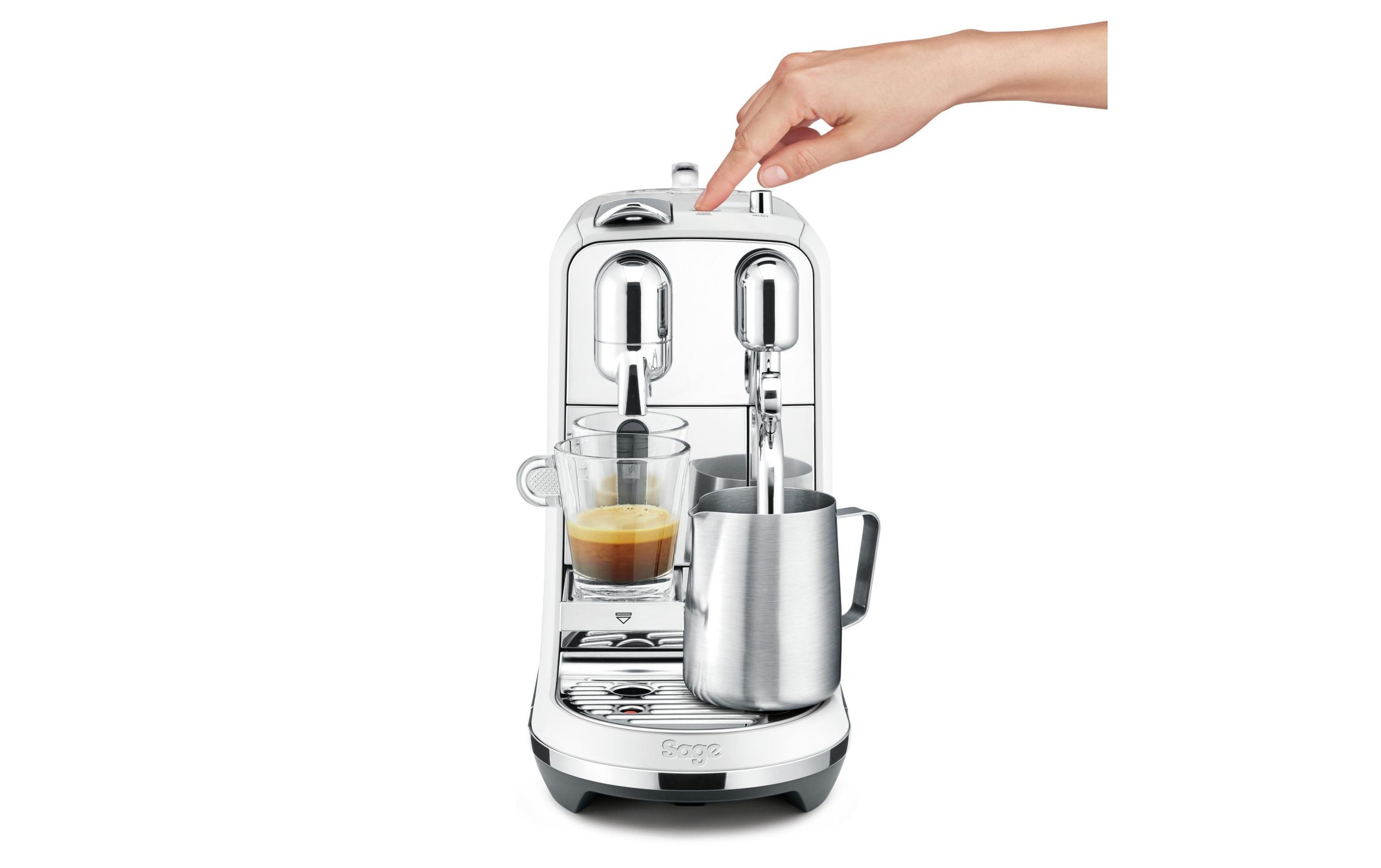 Sage Kapselmaschine »Creatista Plus Steel 1.5 l«