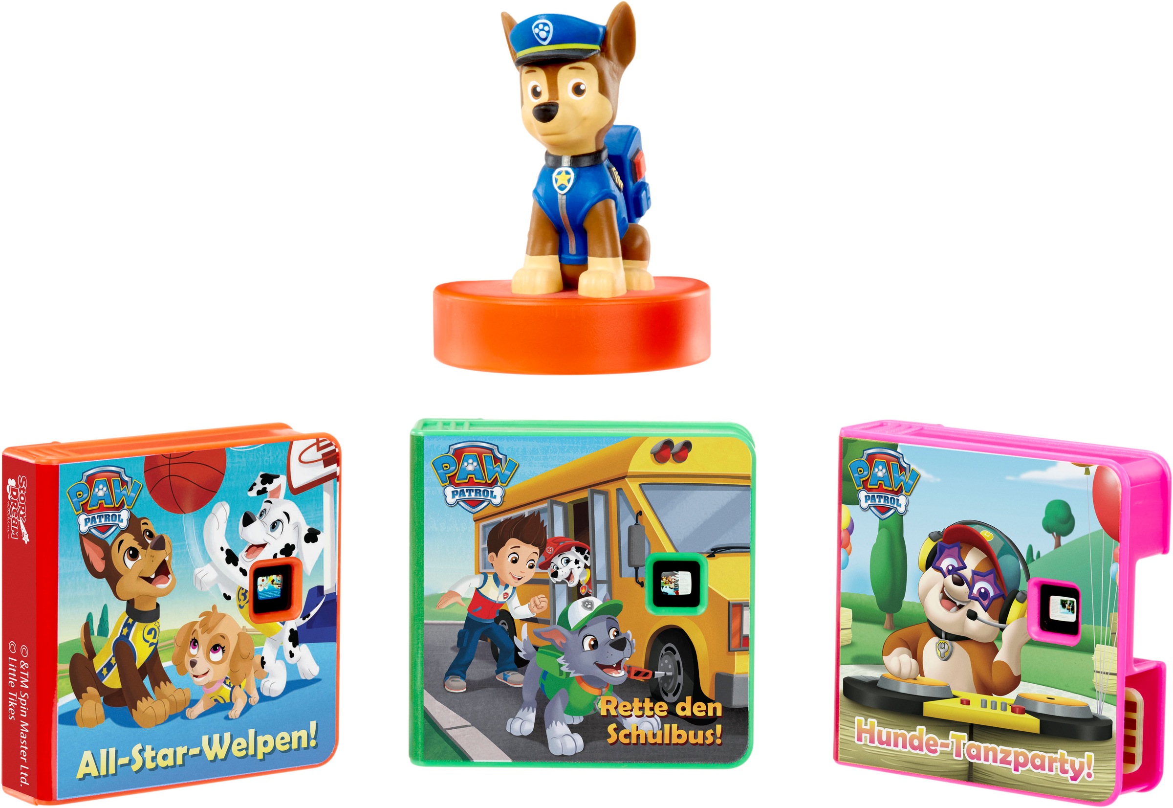 Little Tikes Hörspielkassette "Story Dream Machine, Paw Patrol, Helden Kollektion" passend für Story Dream Machine