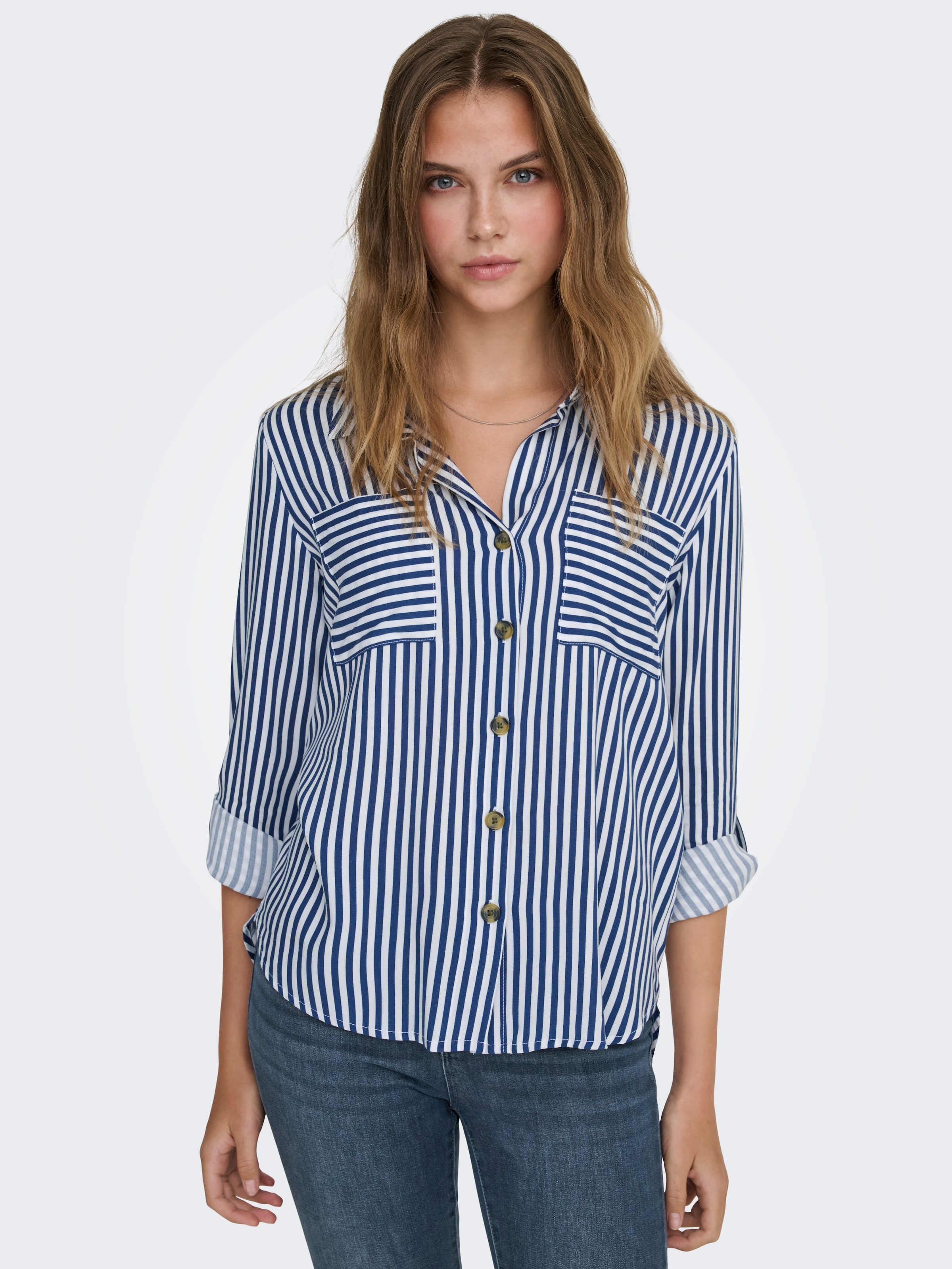 ONLY Hemdbluse »ONLYASMIN SHIRT L/S WVN NOOS«