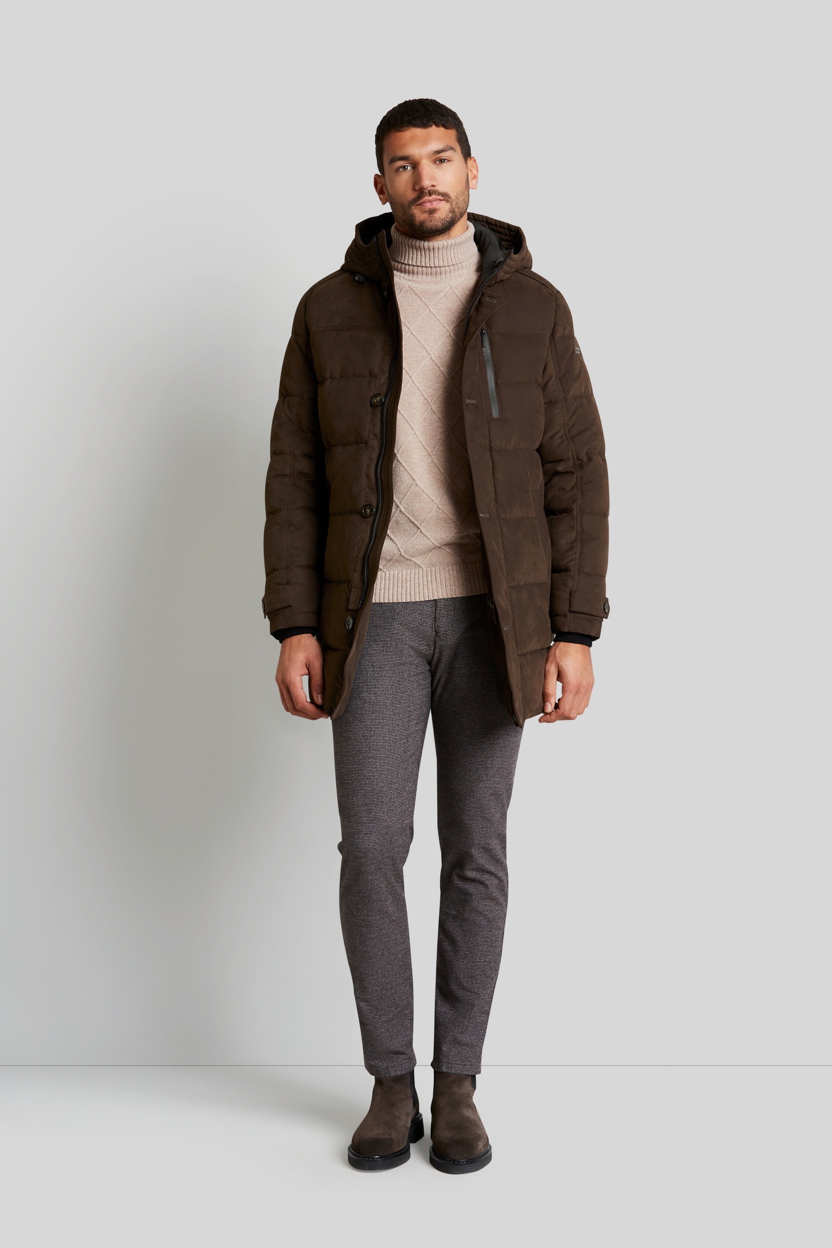 bugatti Parka, mit Kapuze, mit Kapuze